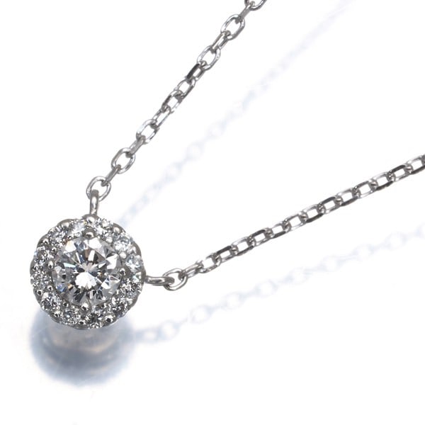 Vendome Necklace Diamond 0.19Ct Grace 950 850 Platinum: Vendome Necklace Diamond 0.19Ct Grace 950 850 Platinum Platinum pendant featuring a 0.19ct natural diamond, crafted from 950/850 platinum for a touch of luxury and sophistication. The elegant design m