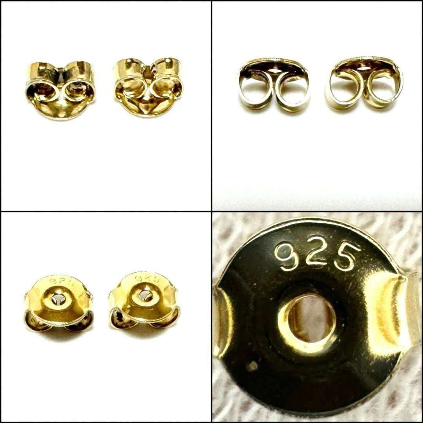 LOEWE Stud Earrings Silver 925 - 7