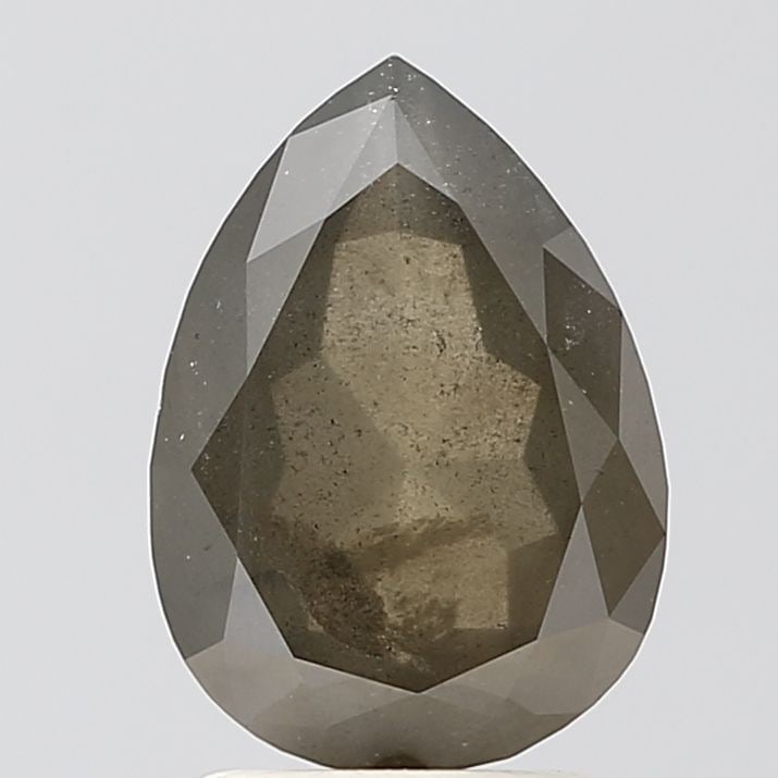 Pear 2.08ct Salt And Pepper VVS2 - Loose Natural Diamond: Pear 2.08ct Salt And Pepper VVS2 - Loose Natural Diamond The 2.08ct Salt And Pepper VVS2 diamond is a natural, loose gemstone with exceptional clarity and polish. Its unique salt and pepper
