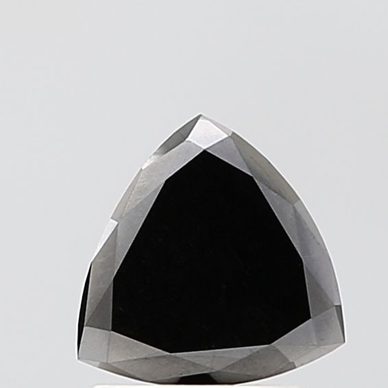 Trilliant 1.03ct Black VVS2 - Loose Natural Diamond: Trilliant 1.03ct Black VVS2 - Loose Natural Diamond Trilliant features a stunning 1.03ct black diamond with exceptional clarity and polish, boasting a VVS2 grade and EX polish. This natural