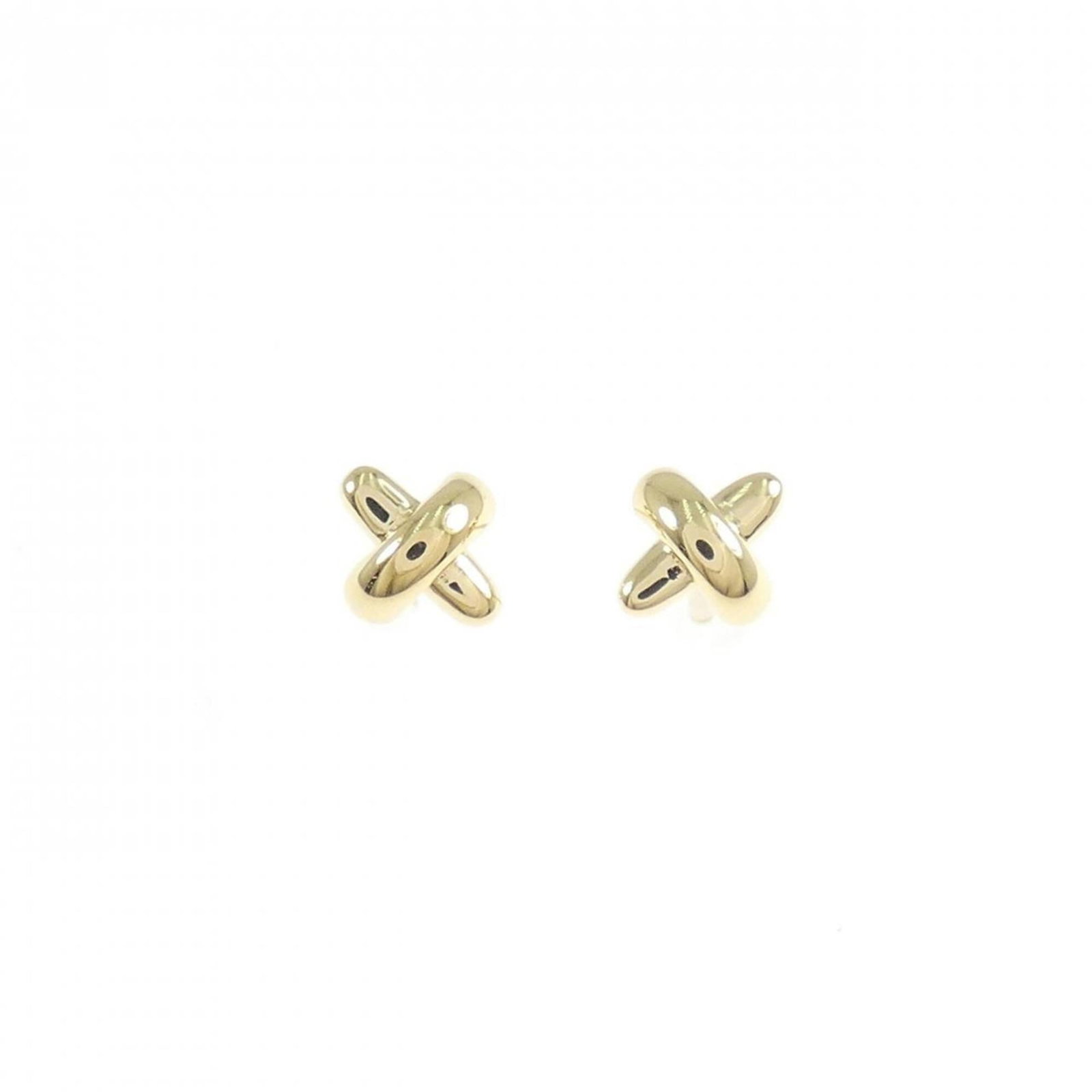 TIFFANY Stud Earrings Yellow Gold (18K): TIFFANY Stud Earrings Yellow Gold (18K) Yellow gold (18K) stud earrings from Tiffany, featuring a classic design with a subtle shine. Made from 18K yellow gold, these earrings are crafted with attenti