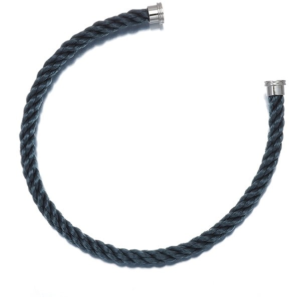 Fred Cable For Bracelet Force 10 Storm Grey Lm 19 Engraved Ss/Textile Cable (1 of 3)