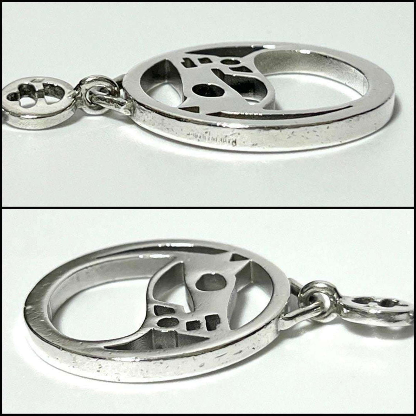 HERMES Handbag Charm Silver - 7