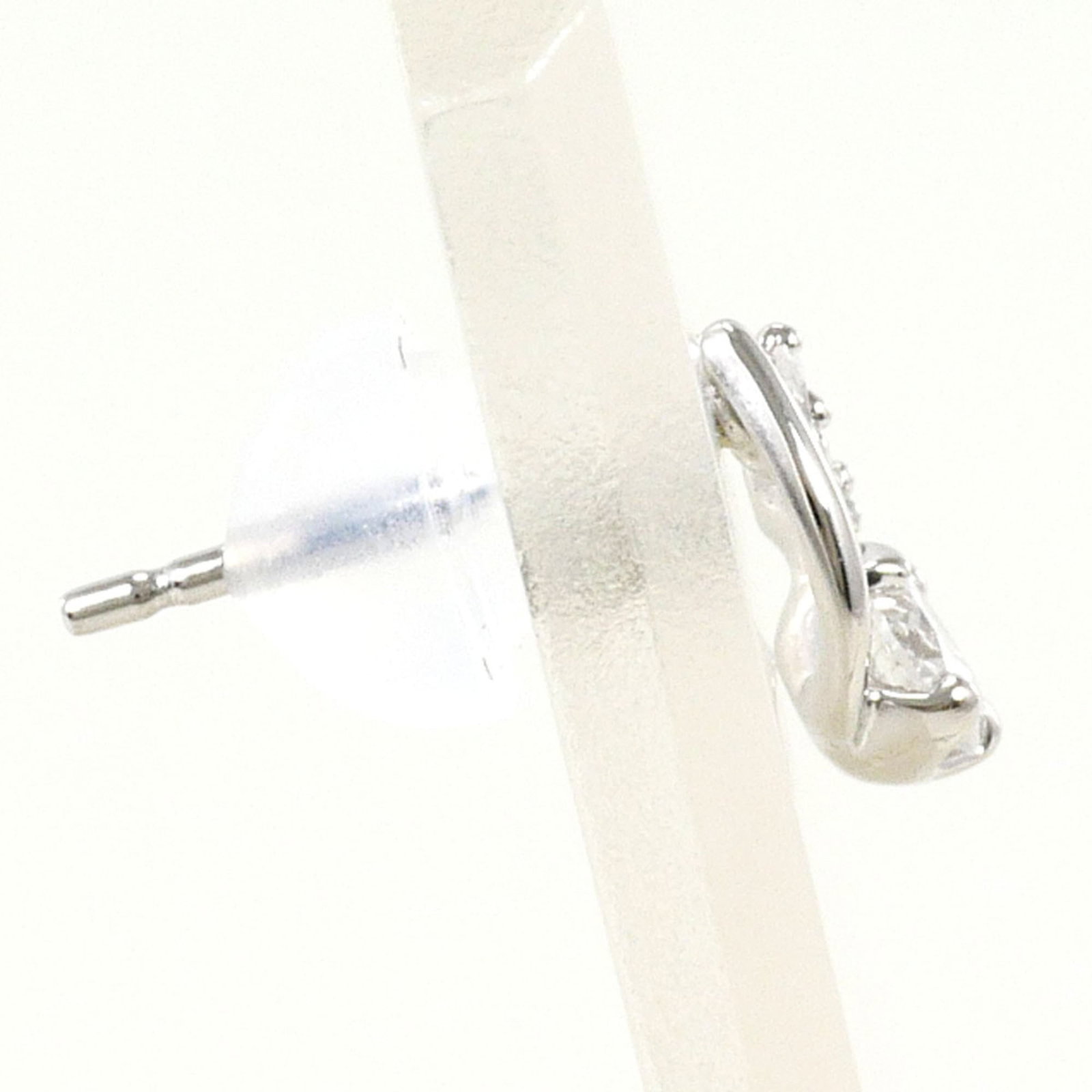 Stud Earrings Platinum 900 - 2