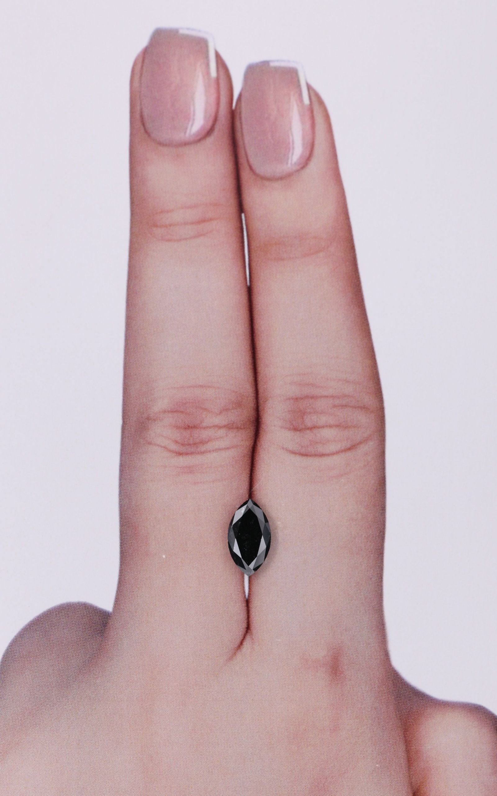 GIA Marquise 0.87ct Fancy Black VVS2 - Loose Natural Diamond: GIA Marquise 0.87ct Fancy Black VVS2 - Loose Natural Diamond GIA certified, this 0.87ct loose natural Fancy Black VVS2 diamond boasts exceptional clarity and polish, with a striking marquise cut that