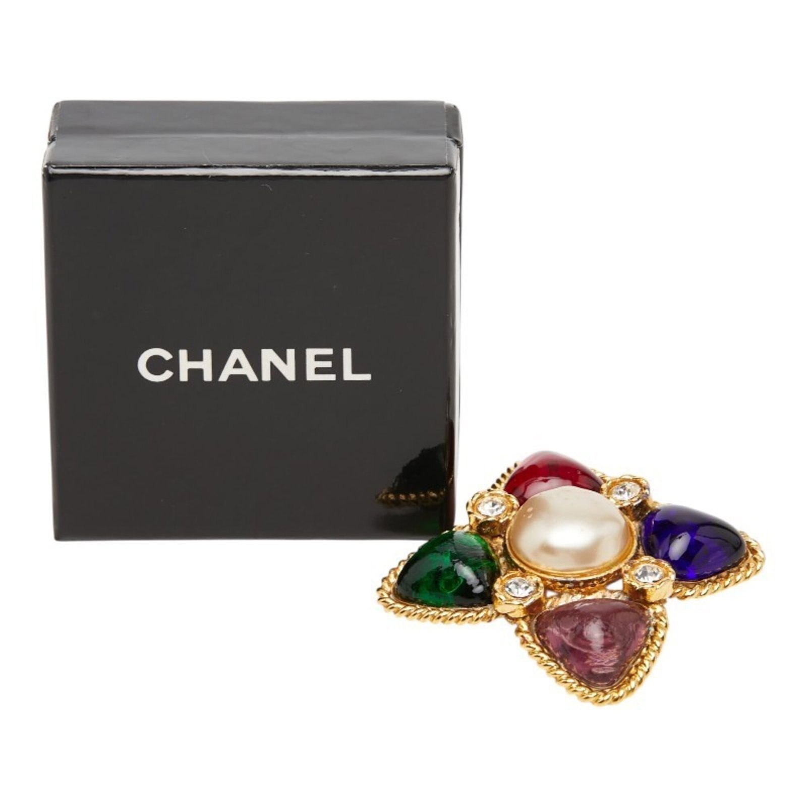 CHANEL Brooch Rhinestone - 4