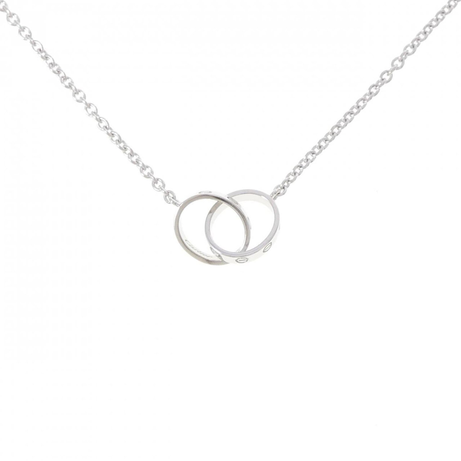 CARTIER White Gold (18K): CARTIER White Gold (18K) White gold (18K) necklace from Cartier, featuring a sleek design that complements any outfit. This necklace boasts a 44 cm / 17.32'' circumference, making it a versatile