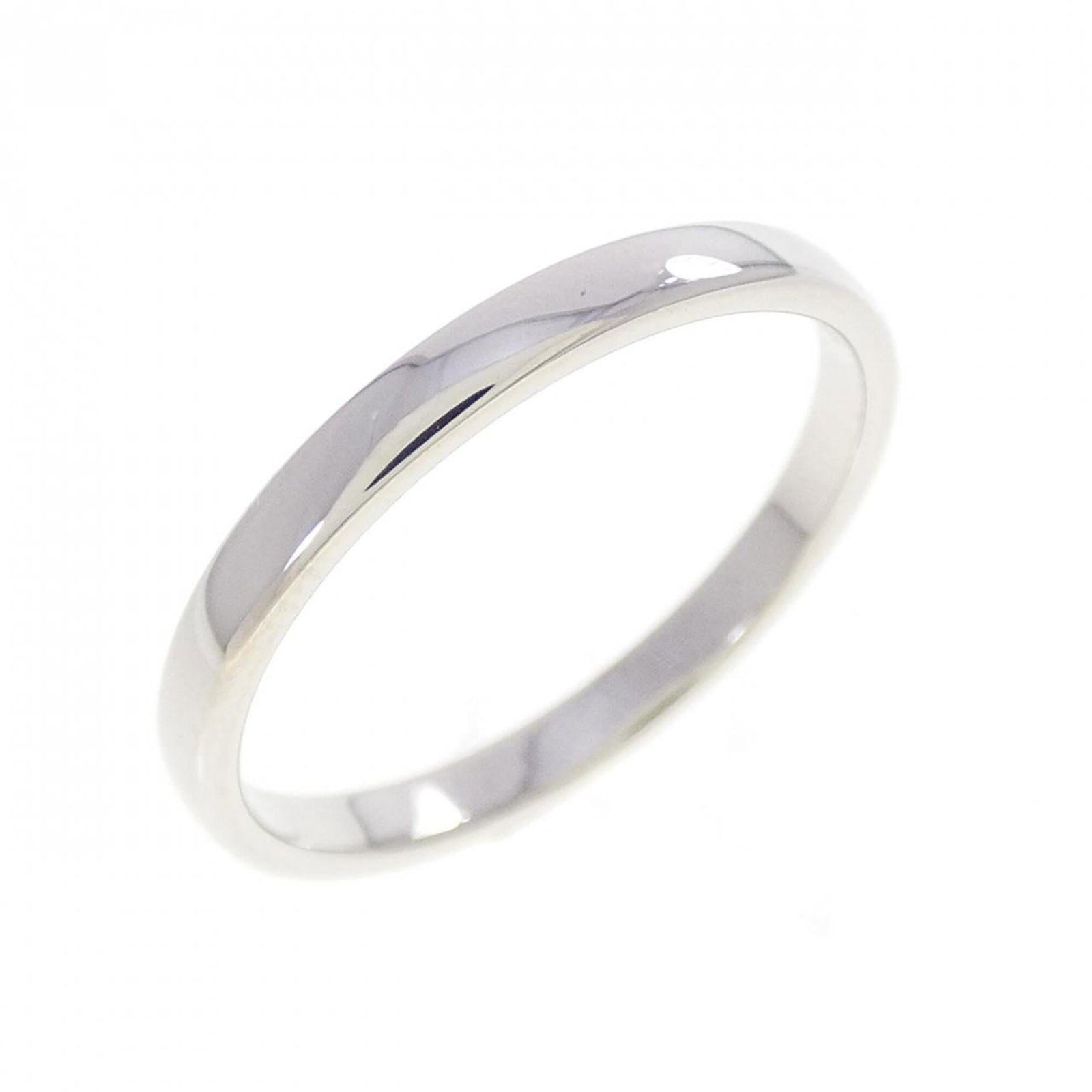 TIFFANY Band Ring Platinum 950: TIFFANY Band Ring Platinum 950 Platinum 950 Tiffany band ring in very good condition, featuring a classic design with minor signs of wear. The ring bears a signature, and its US size 5 fits comfortabl