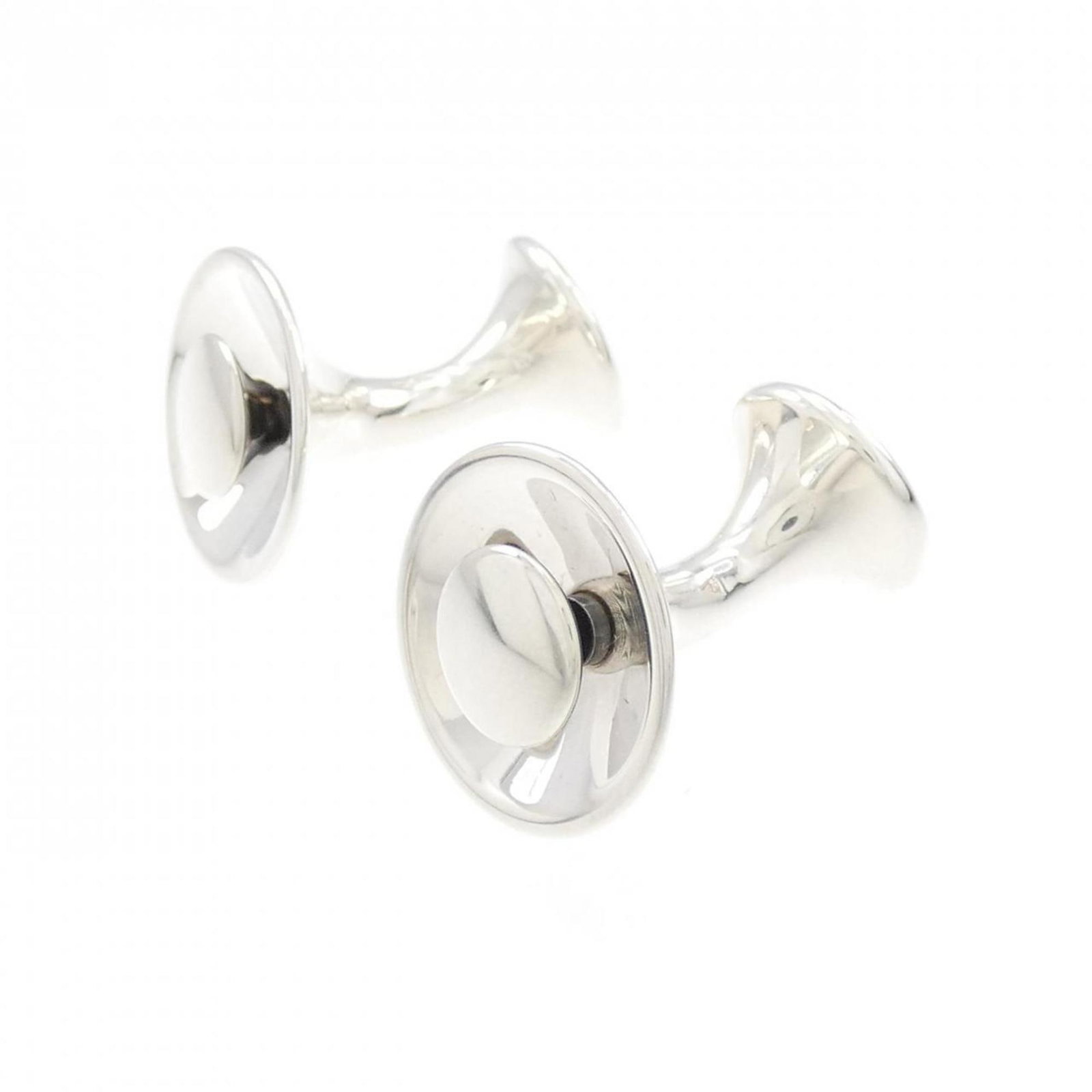 HERMES Cufflinks Silver 925 - 2