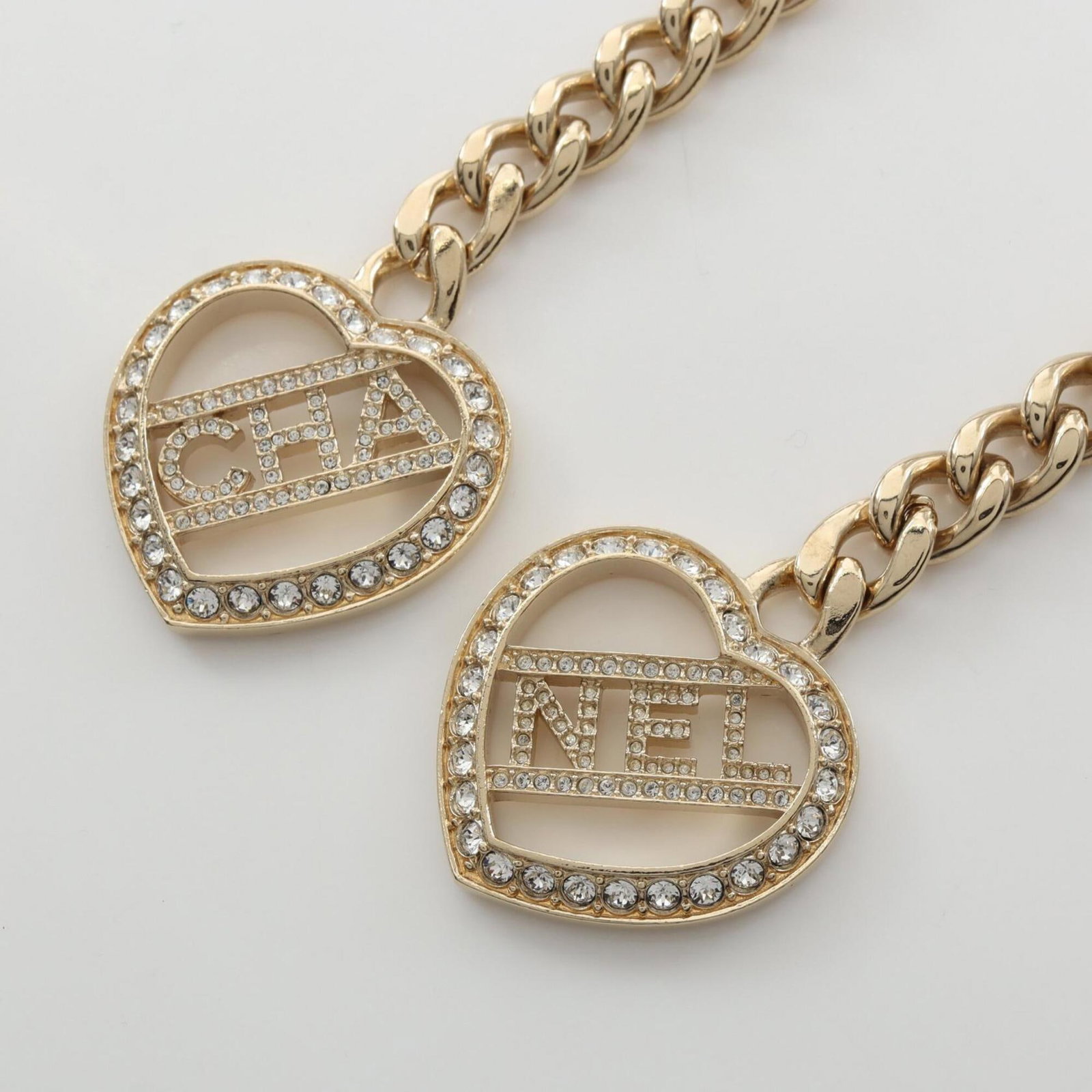 CHANEL Gold Plating Rhinestone - 2