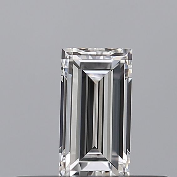 GIA Baguette 0.26ct D VVS2 - Loose Natural Diamond: GIA Baguette 0.26ct D VVS2 - Loose Natural Diamond GIA-certified, this 0.26ct D VVS2 diamond boasts exceptional clarity and color, with a high polish and symmetry. Measuring 4.97L x 2.62W x 1.93H,