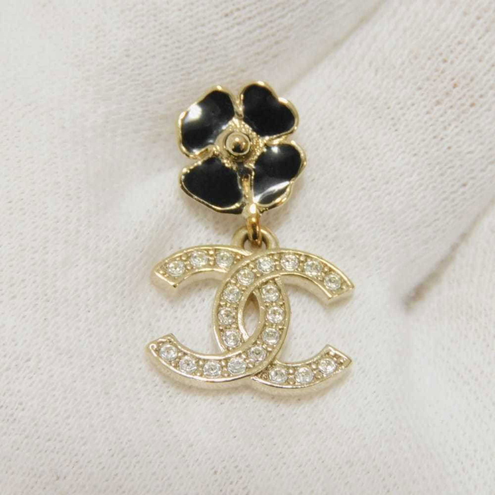 CHANEL Drop Earrings Enamel - 8