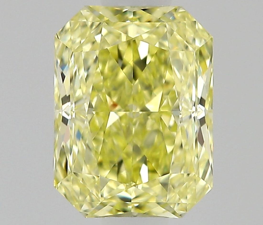 GIA Radiant 0.5ct Fancy Intense Yellow IF - Loose Natural Diamond: GIA Radiant 0.5ct Fancy Intense Yellow IF - Loose Natural Diamond GIA-certified Fancy Intense Yellow diamond with a vibrant 0.5ct carat weight, boasting an IF clarity grade and EX polish. Its