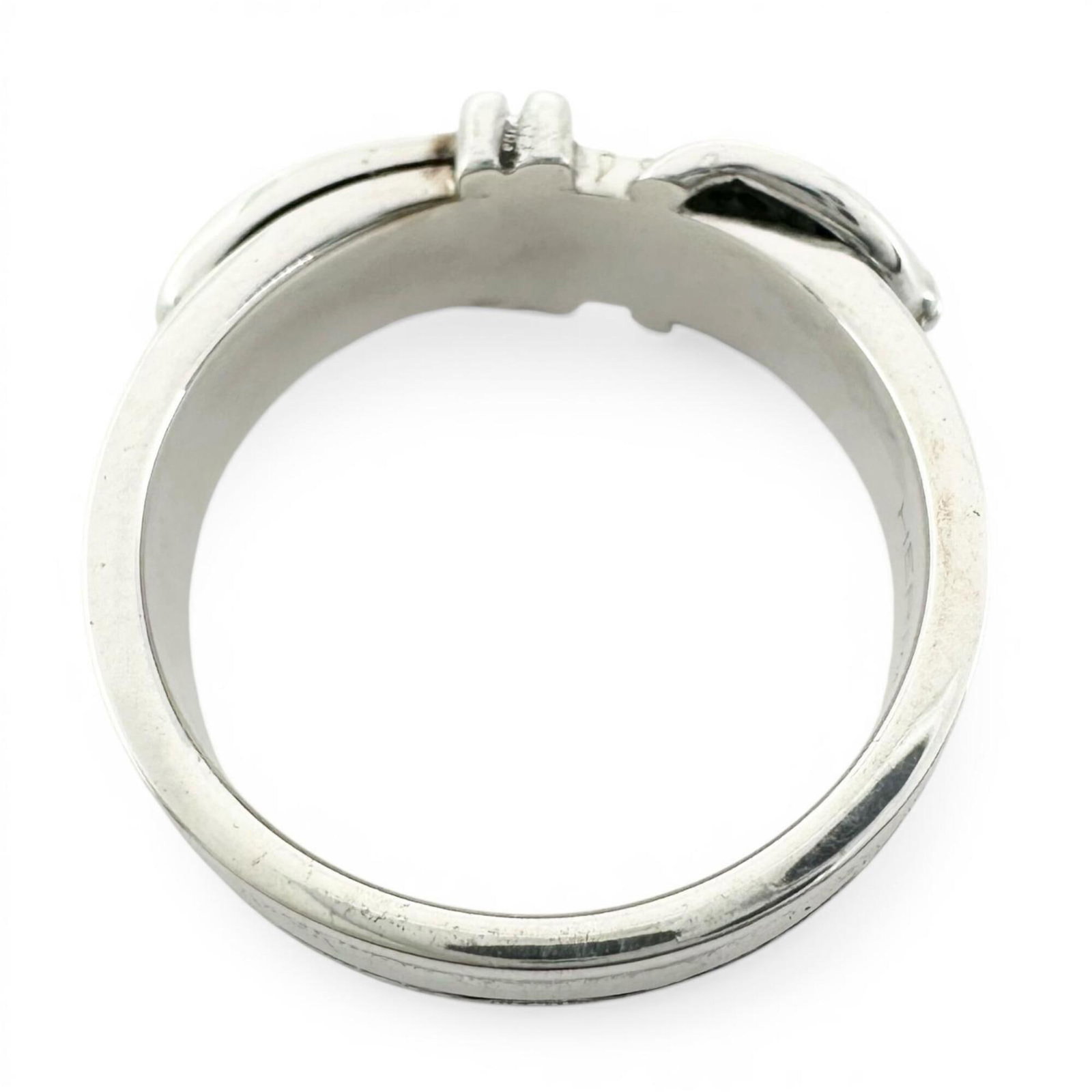 HERMES Band Ring Silver 925 - 3