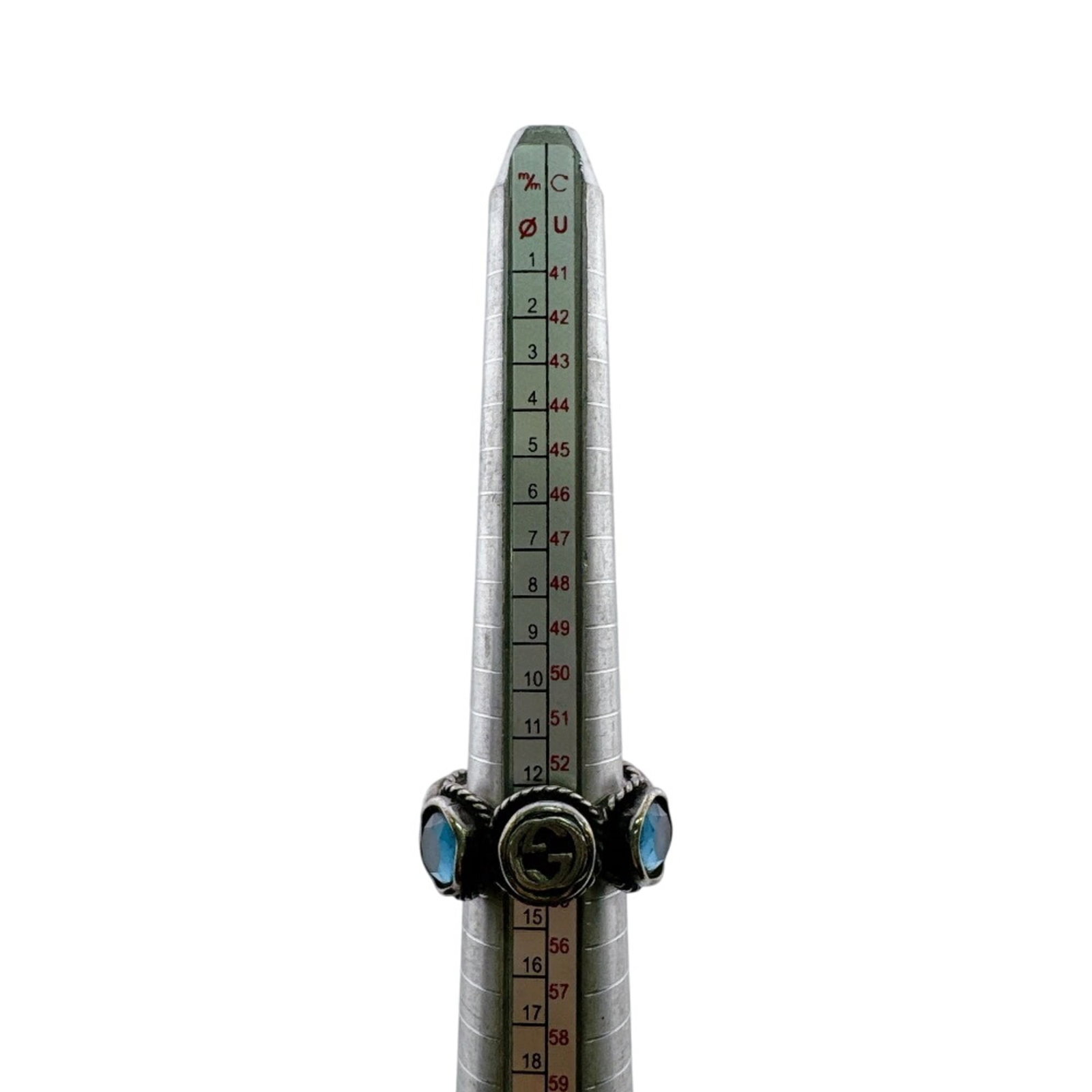 GUCCI Band Ring Silver - 9