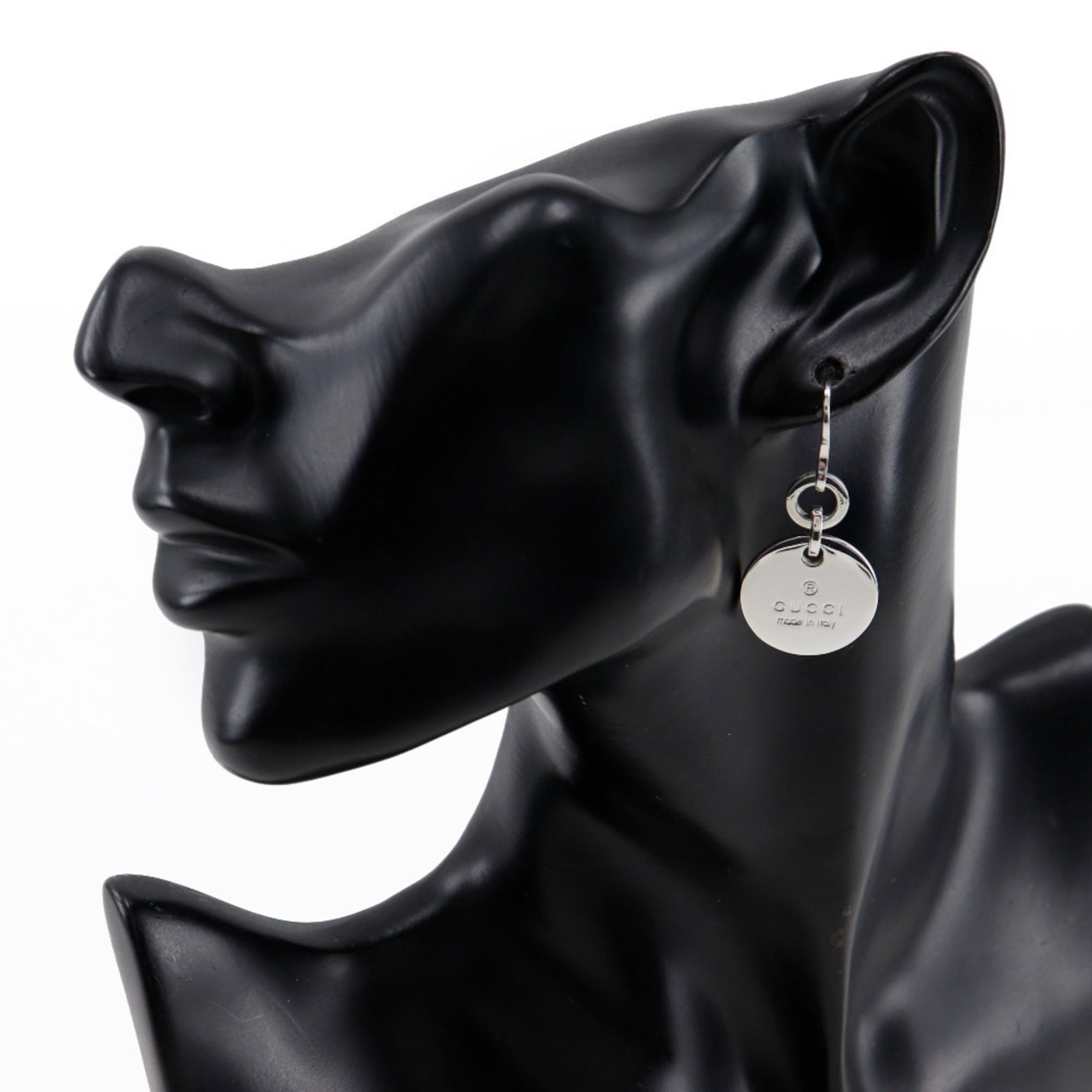 GUCCI Drop Earrings Silver 925 - 2