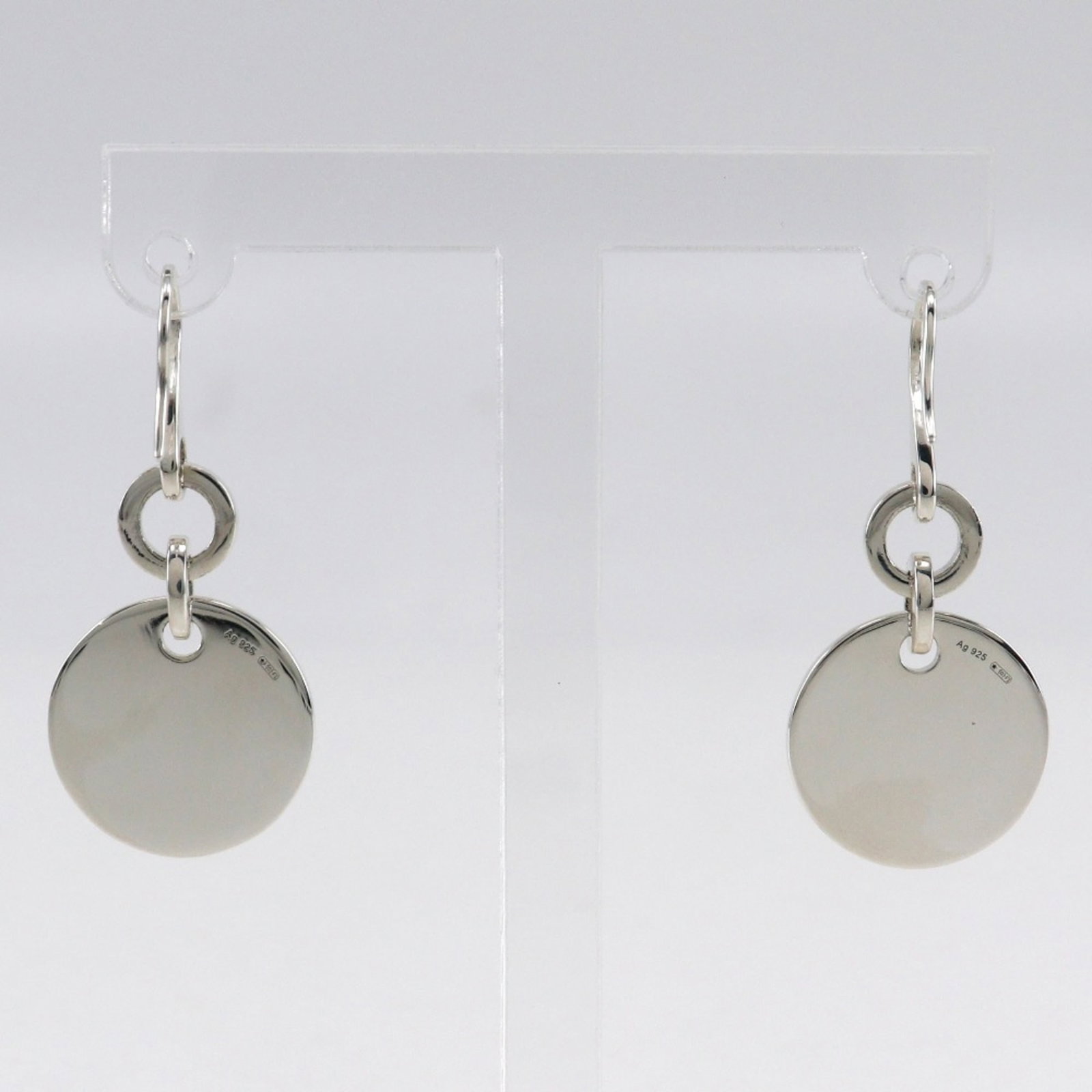 GUCCI Drop Earrings Silver 925 - 3