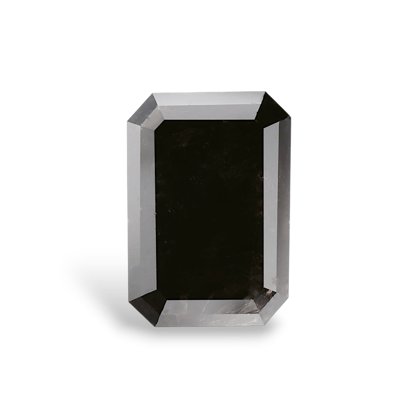 GIA Emerald 5.31ct Fancy Black VVS2 - Loose Natural Diamond: GIA Emerald 5.31ct Fancy Black VVS2 - Loose Natural Diamond 5.31ct Fancy Black VVS2 Emerald Cut Diamond with EX Polish and Symmetry, Certified by the Gemological Institute of America (GIA). This loose
