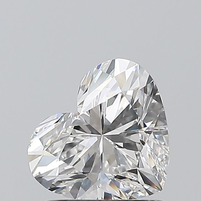 GIA Heart 1.01ct F VVS2 - Loose Natural Diamond: GIA Heart 1.01ct F VVS2 - Loose Natural Diamond GIA certifies this 1.01ct F color, VVS2 clarity diamond as a loose natural stone. Its EX polish and VG symmetry showcase exceptional cut quality. The