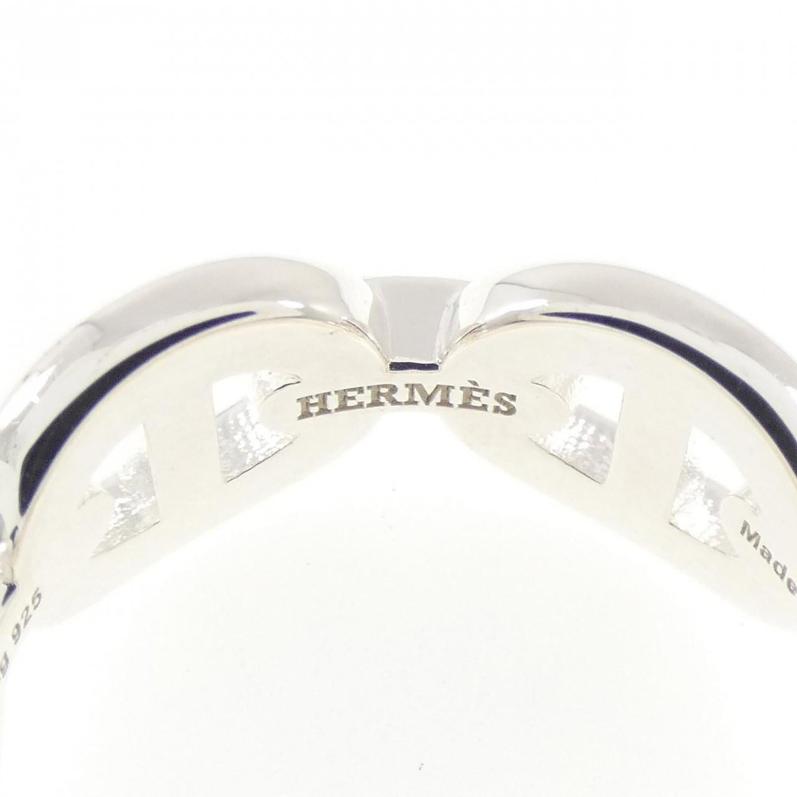 HERMES Band Ring Silver 925 - 3