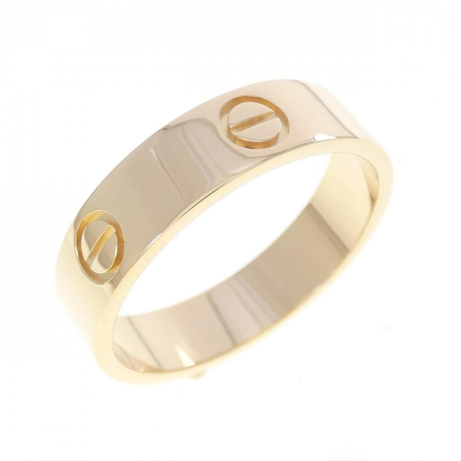 CARTIER Band Ring Yellow Gold (18K): CARTIER Band Ring Yellow Gold (18K) Cartier Band Ring Yellow Gold (18K) is a gently used 18K yellow gold band ring in excellent condition. With minor signs of wear, this piece features the iconic