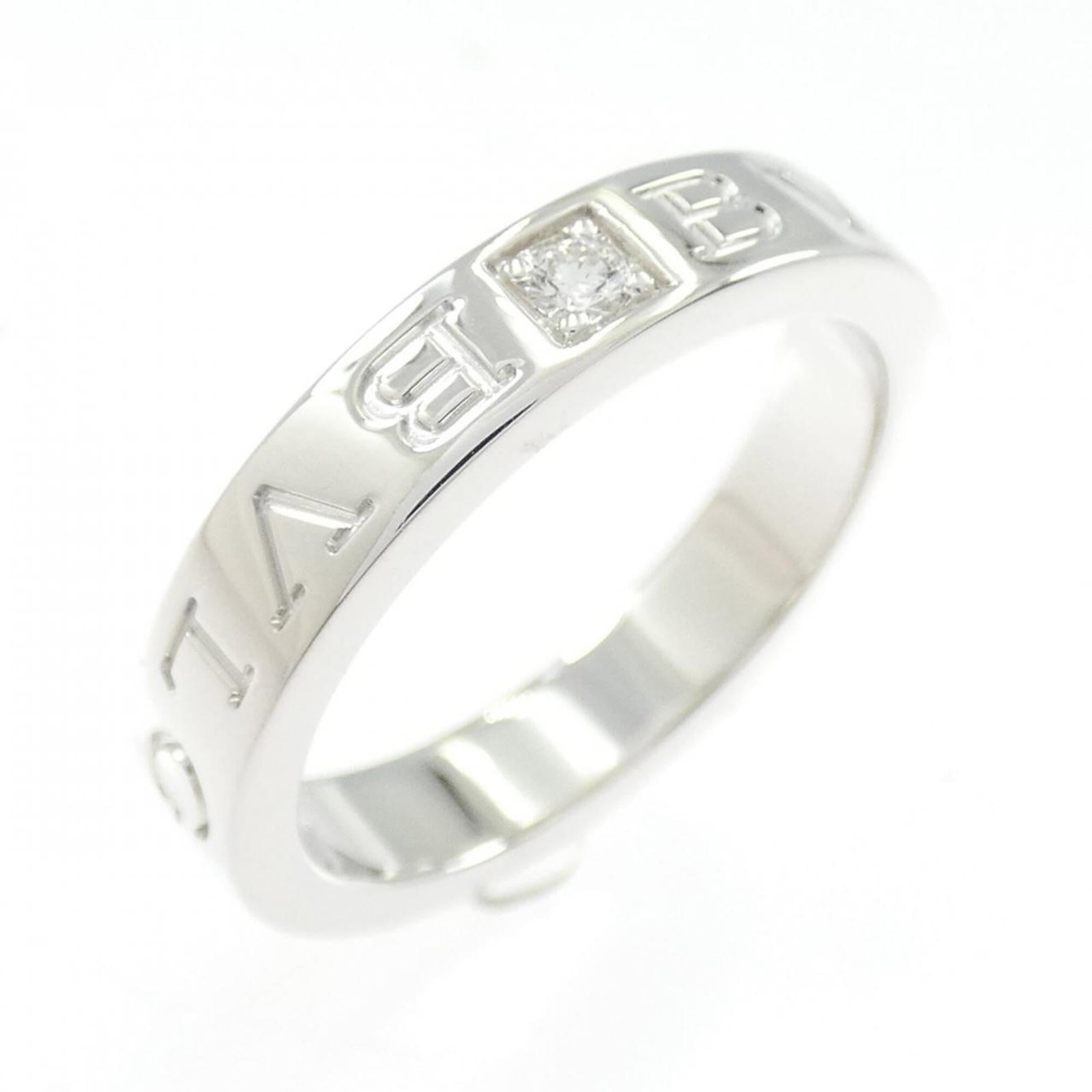 BVLGARI Band Ring White Gold (18K) (1 of 4)