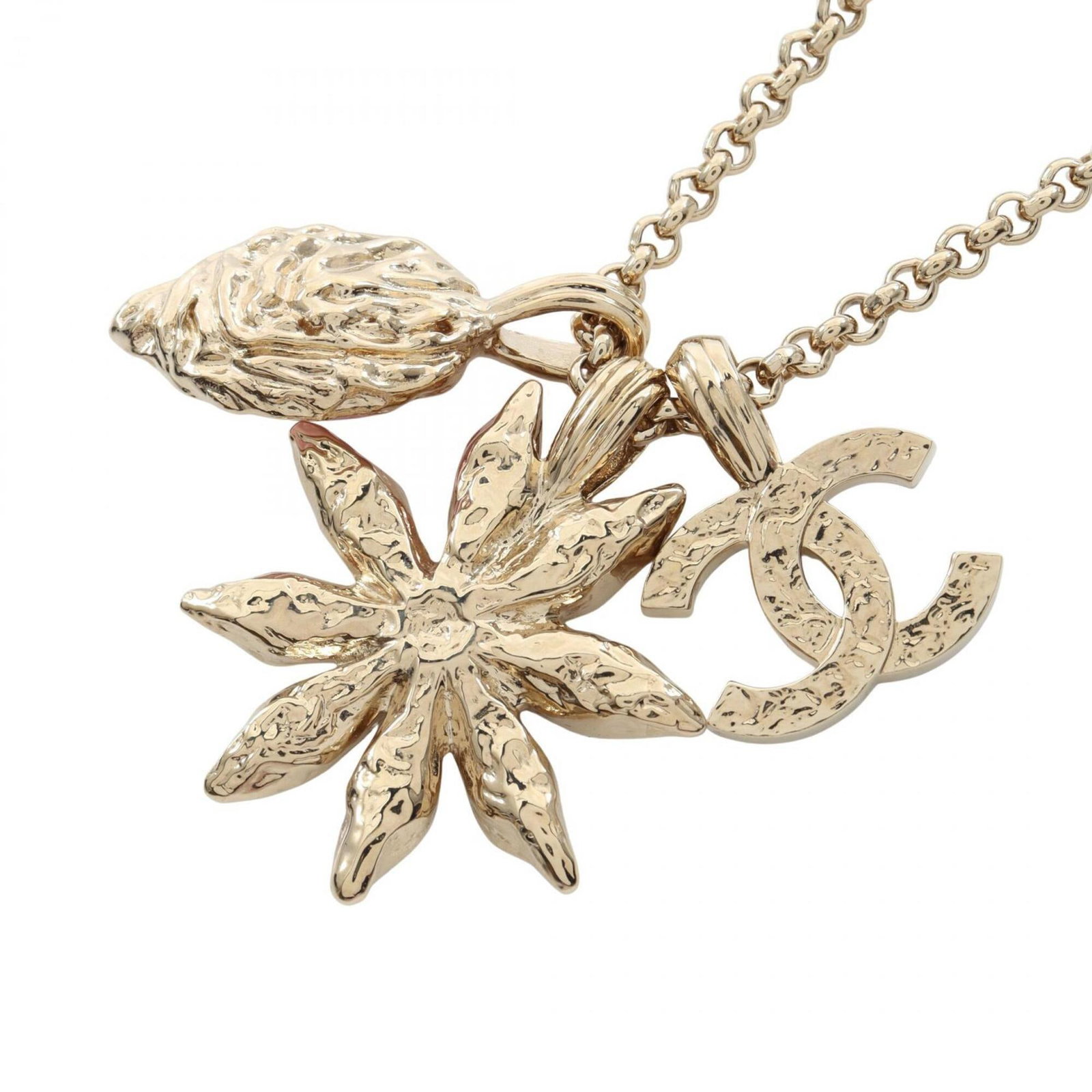 CHANEL Gold Plating Rhinestone - 2