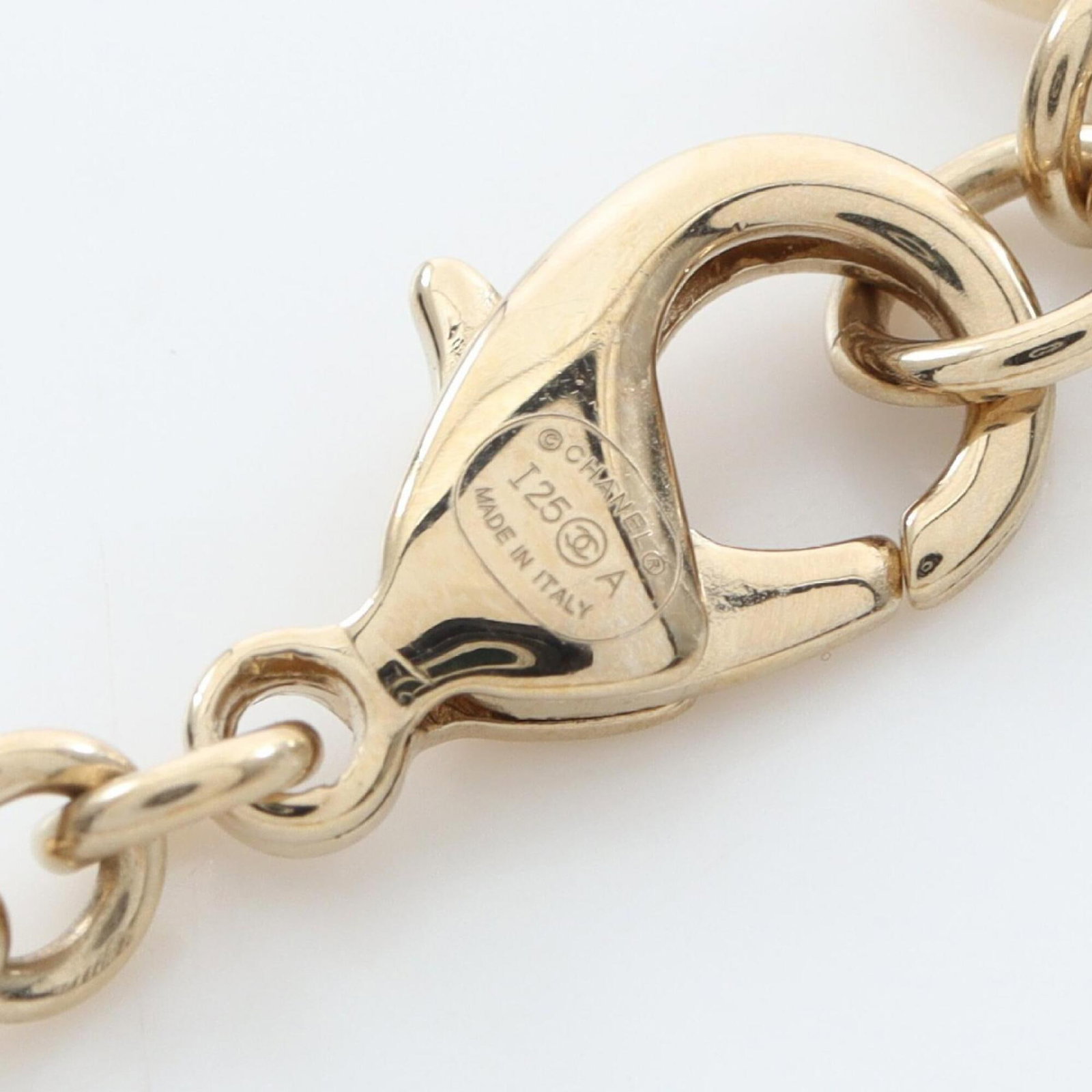 CHANEL Gold Plating Rhinestone - 5