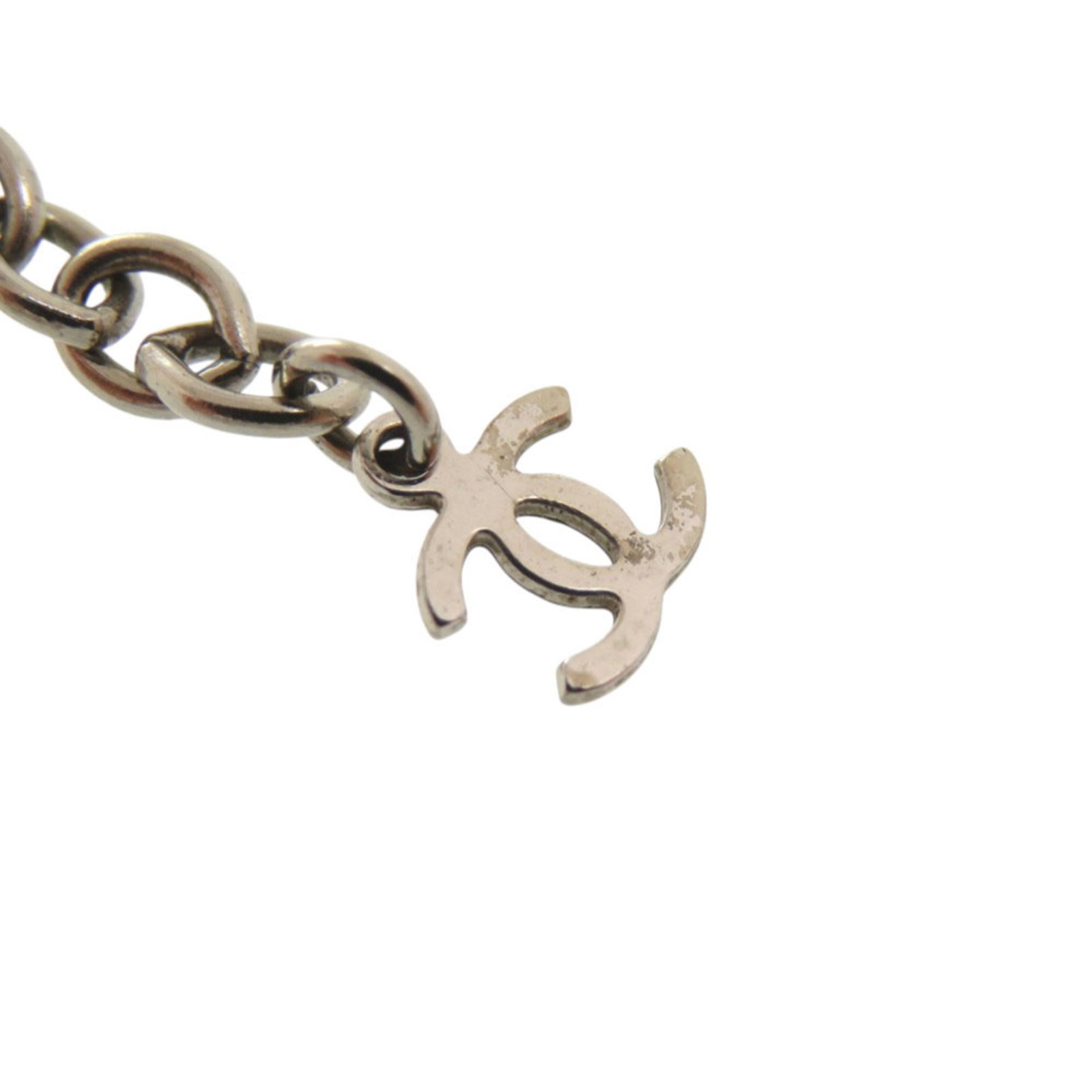CHANEL Resin Silver - 5