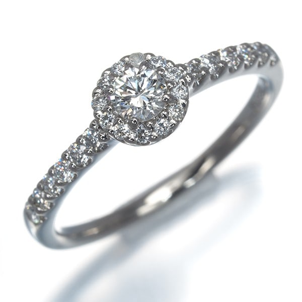 Vendome Ring Diamond 0.31Ct Grace Us4-4.25 950 Platinum - 2