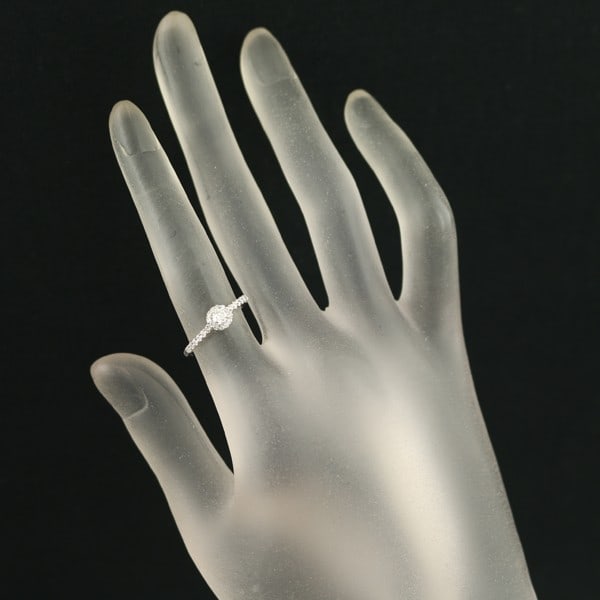 Vendome Ring Diamond 0.31Ct Grace Us4-4.25 950 Platinum - 5