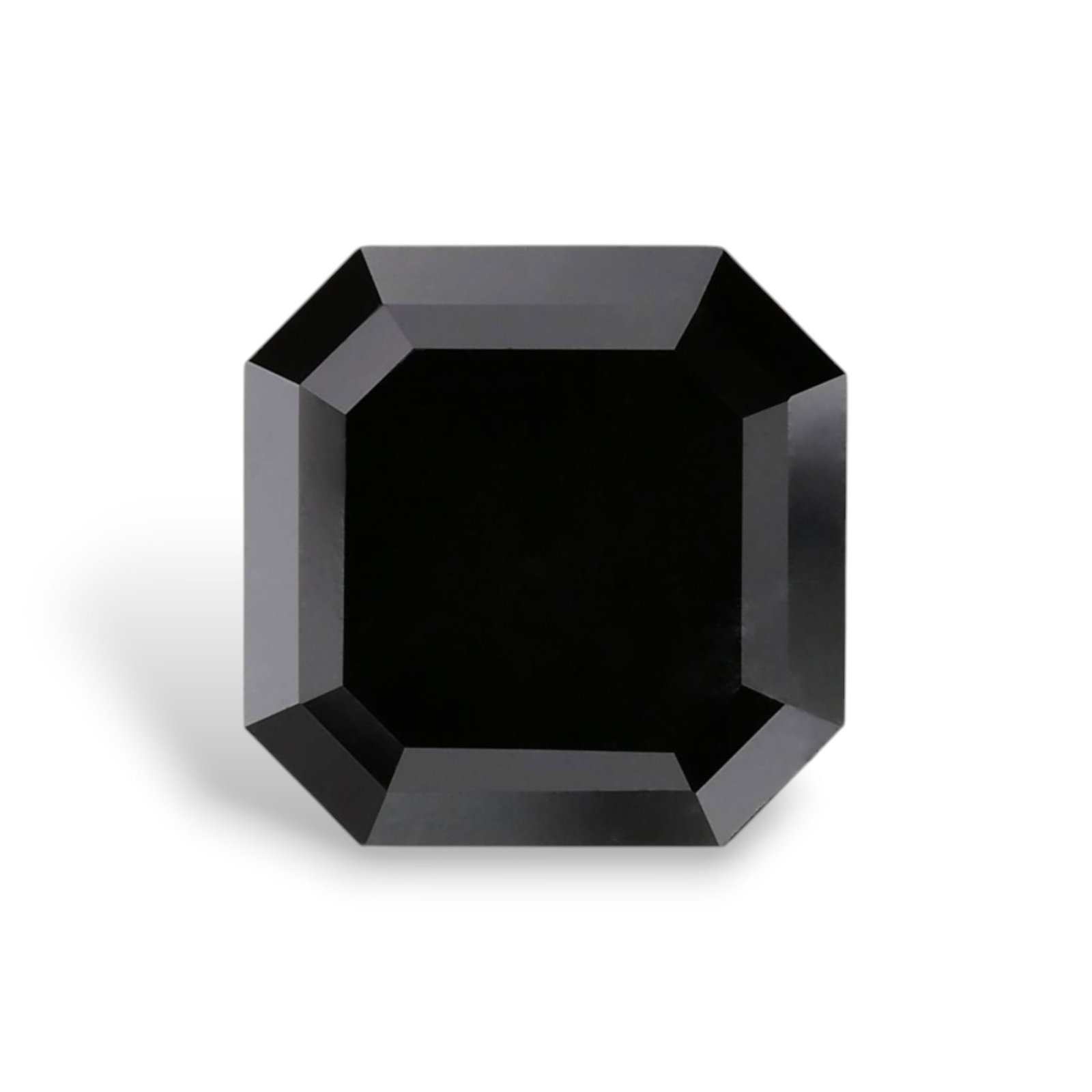 GIA Asscher 3.44ct Fancy Black VVS2 - Loose Natural Diamond: GIA Asscher 3.44ct Fancy Black VVS2 - Loose Natural Diamond GIA Asscher cut, 3.44ct Fancy Black VVS2 diamond with EX polish and symmetry, offering exceptional clarity and a unique black color. This