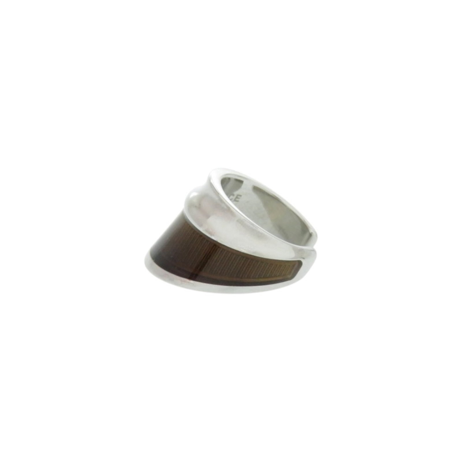 HERMES Earcuff Metal: HERMES Earcuff Metal Silver Hermes Earcuff Metal, 19.00mm x 17.00mm in size, bears a signature, and is made from metal, available in this like new condition. Item Specifics: Brand: Hermes Country of O