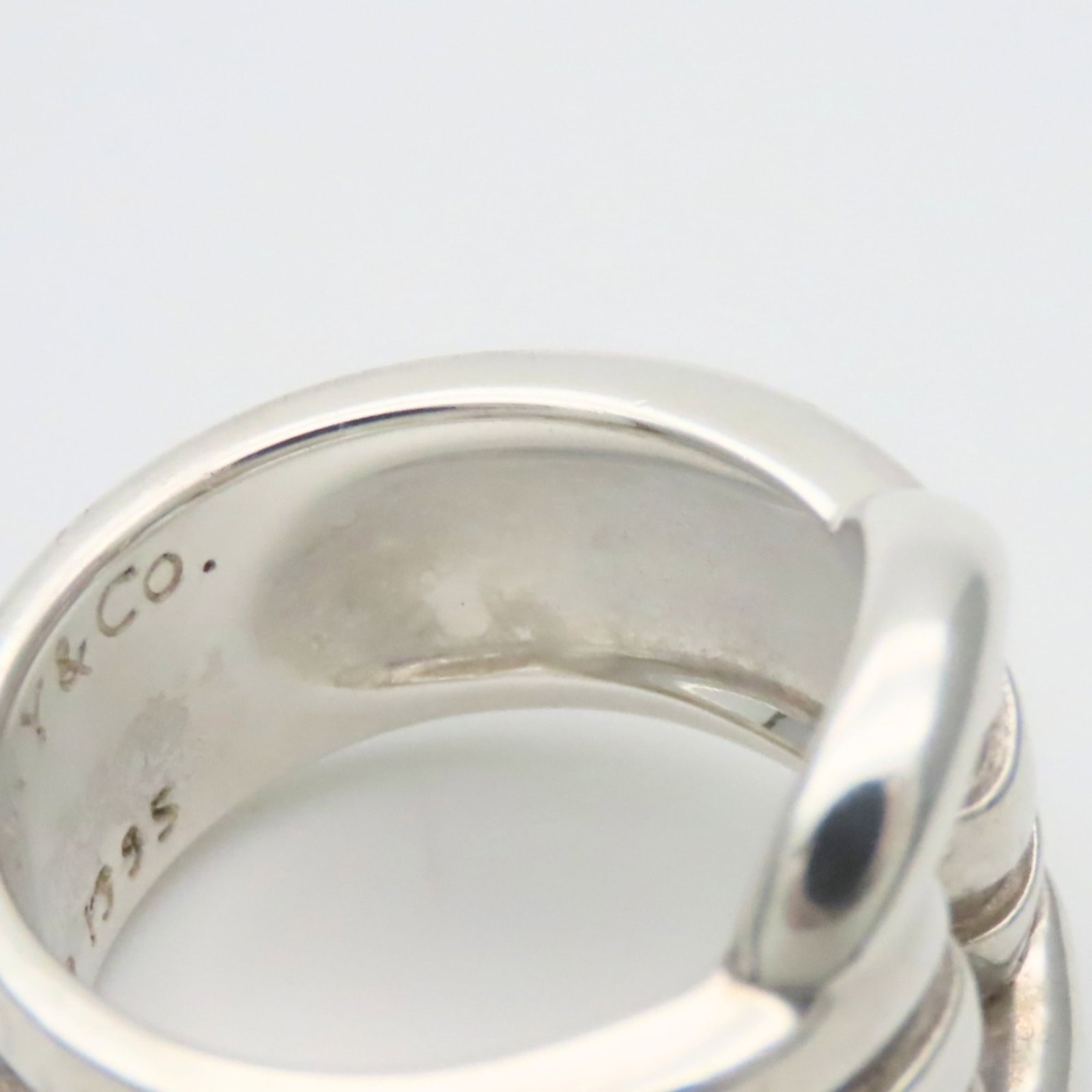 TIFFANY Band Ring Silver 925 - 8