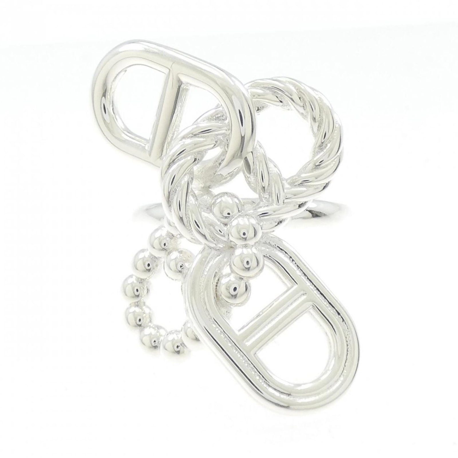 HERMES Band Ring Silver 925 - 2
