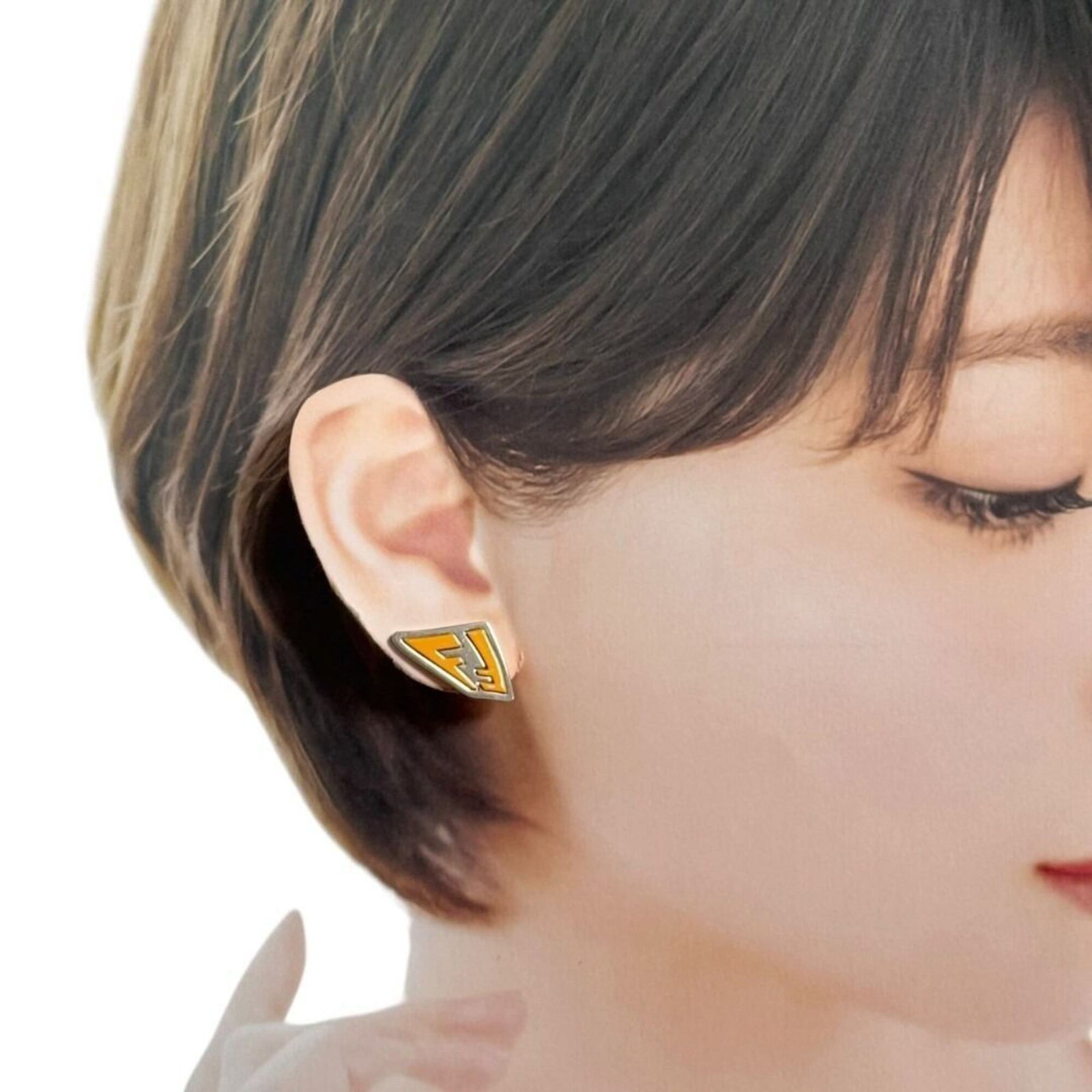 FENDI Clip Earrings Metal - 9