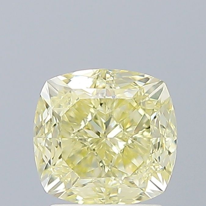 GIA Cushion Brilliant 2.06ct Fancy Light Yellow VVS1 - Loose Natural Diamond: GIA Cushion Brilliant 2.06ct Fancy Light Yellow VVS1 - Loose Natural Diamond GIA-certified, this 2.06ct Fancy Light Yellow VVS1 diamond boasts exceptional clarity and color, making it a standout