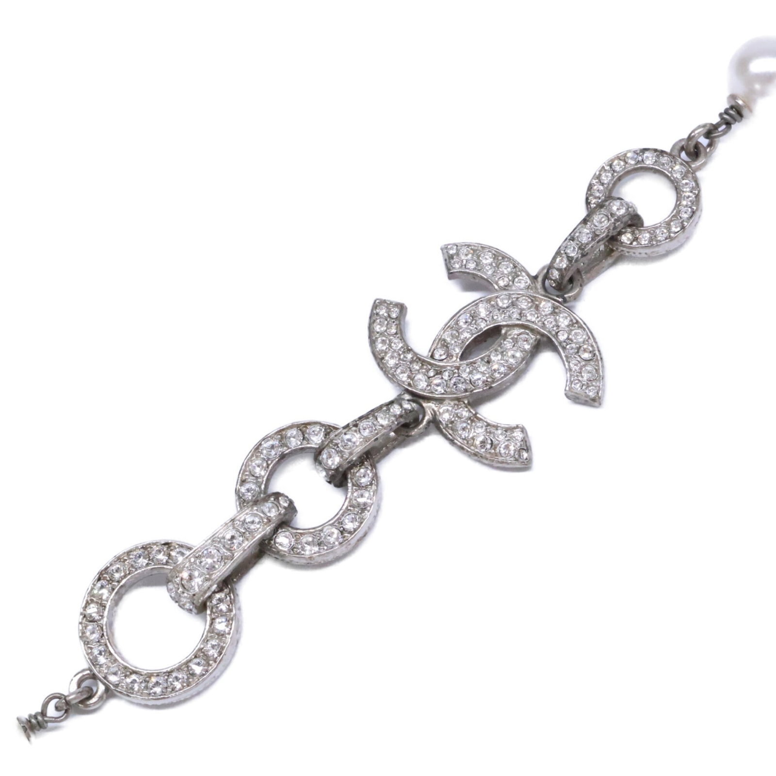 CHANEL Silver Necklace - 3