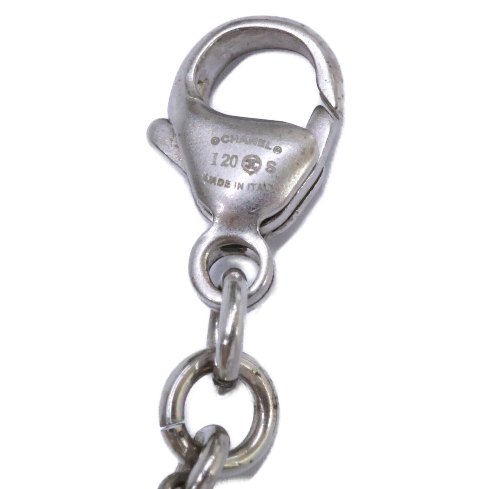 CHANEL Silver Necklace - 6
