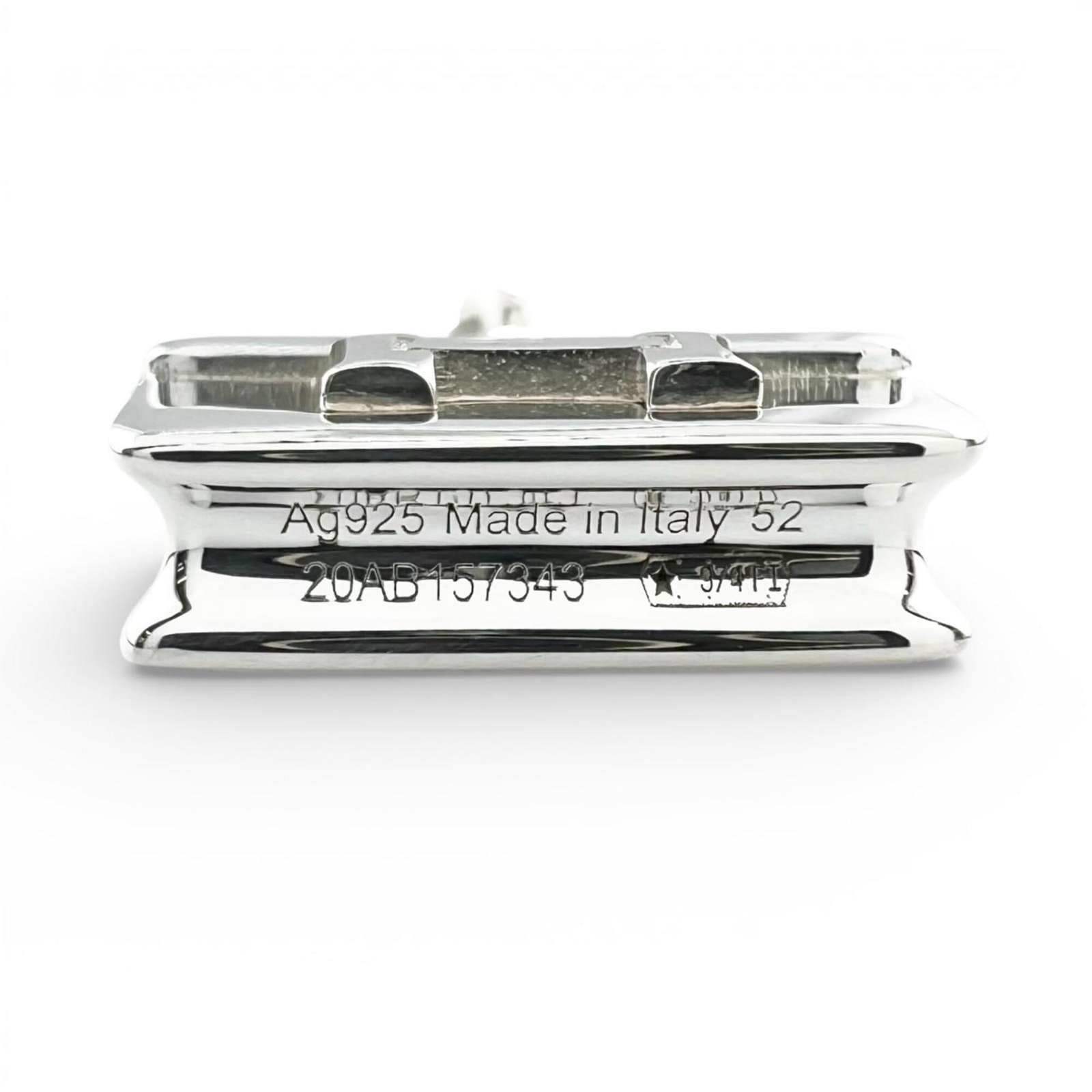HERMES Band Ring Silver 925 - 6