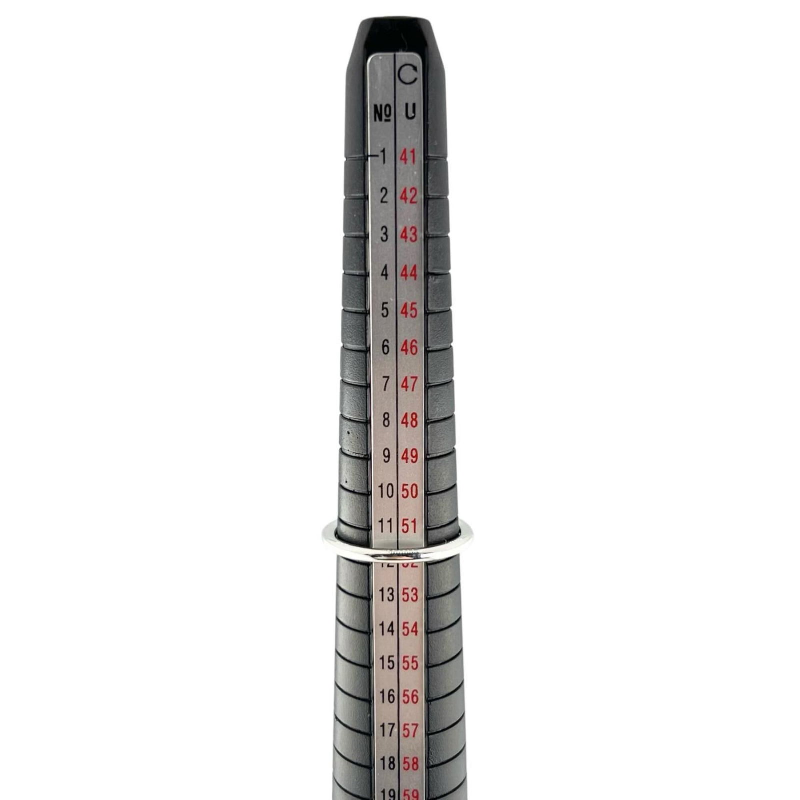 HERMES Band Ring Silver 925 - 8