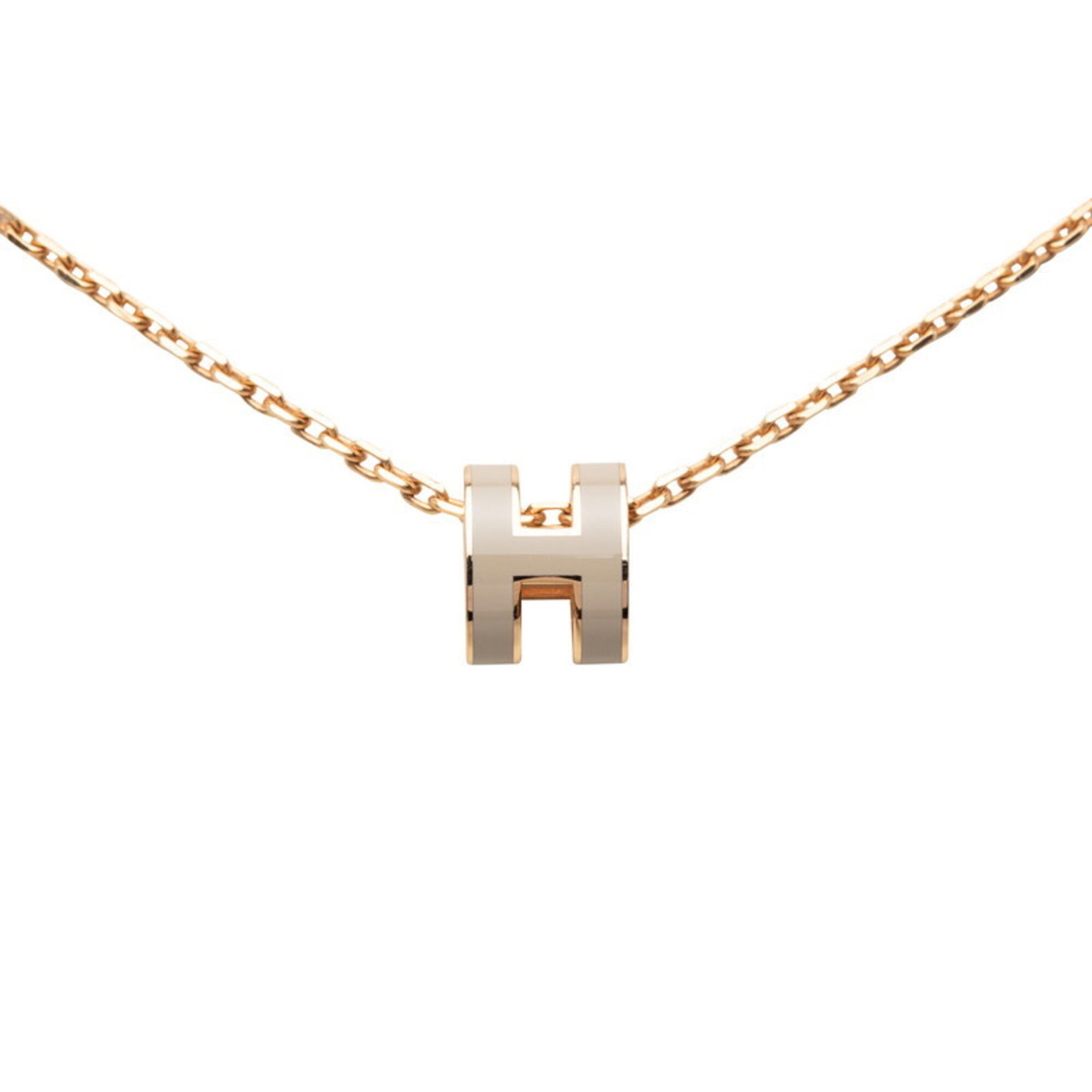 HERMES Beige Necklace - 2