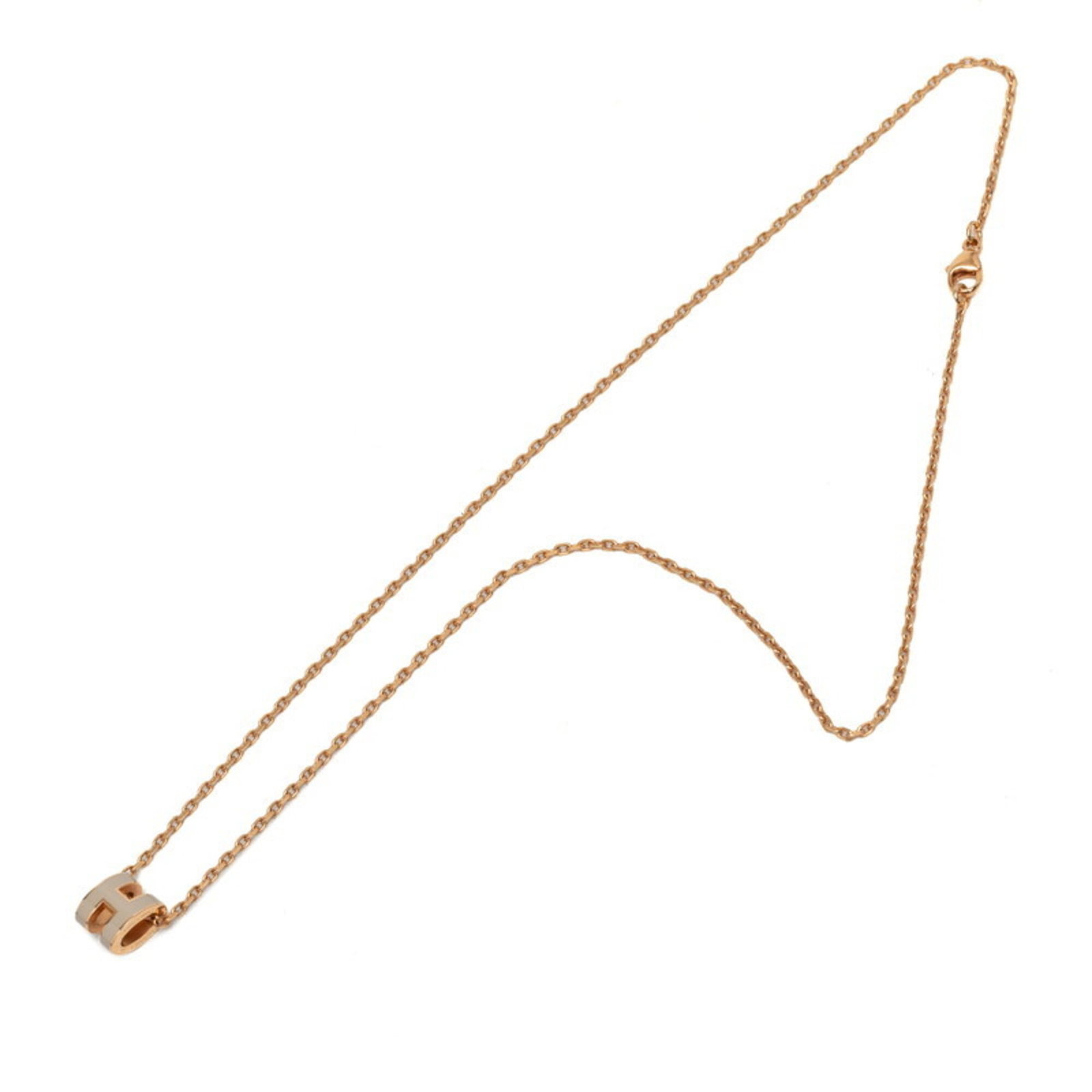 HERMES Beige Necklace - 3