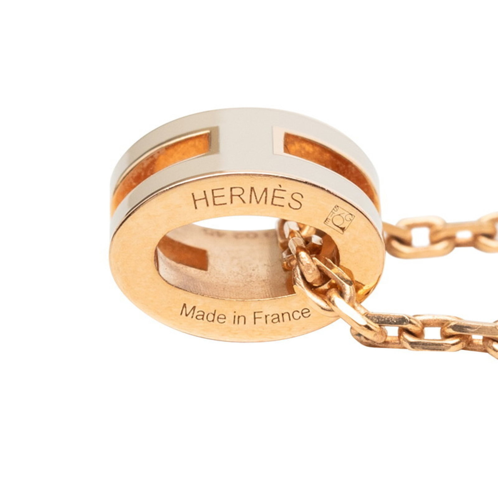 HERMES Beige Necklace - 5