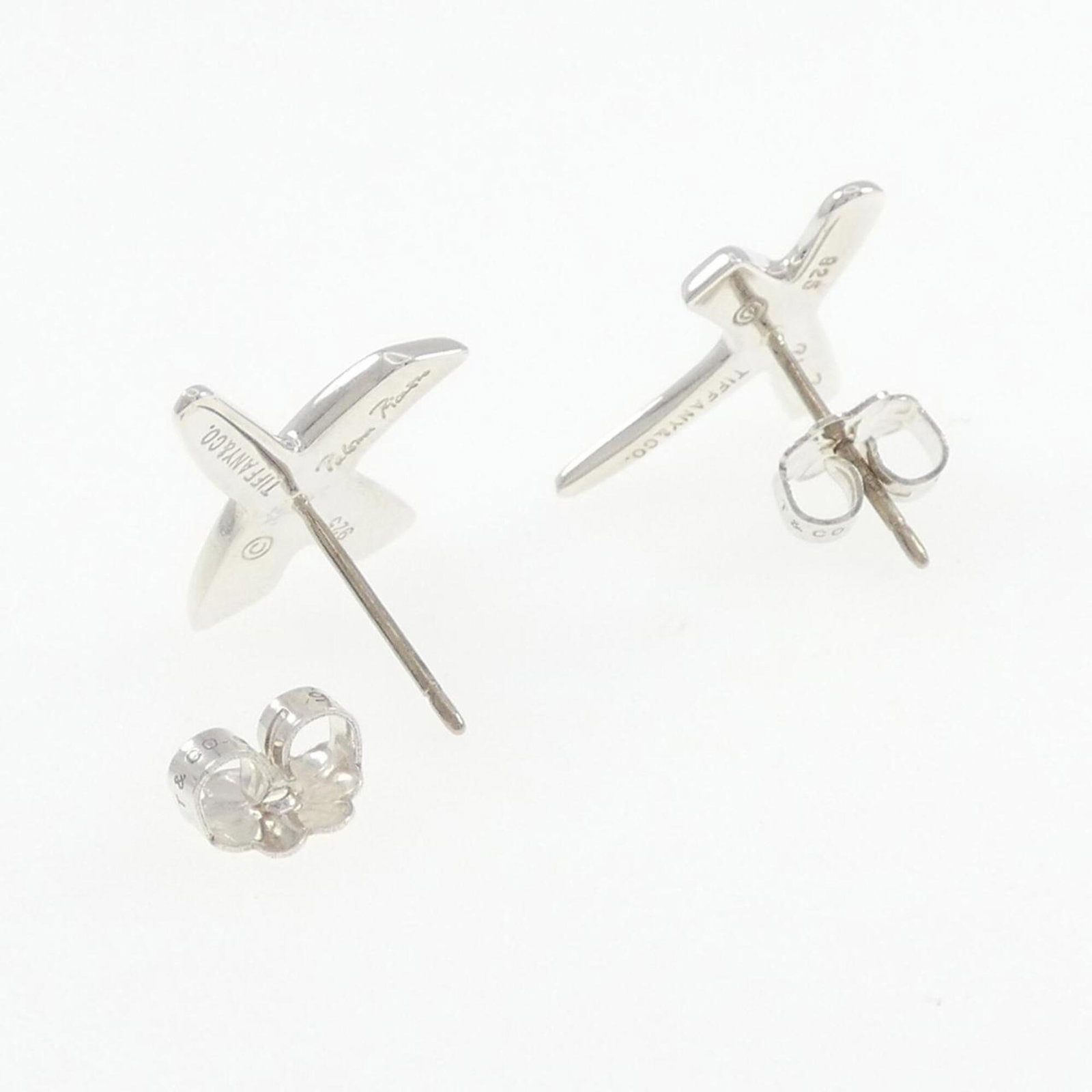 TIFFANY Stud Earrings Silver 925 - 3