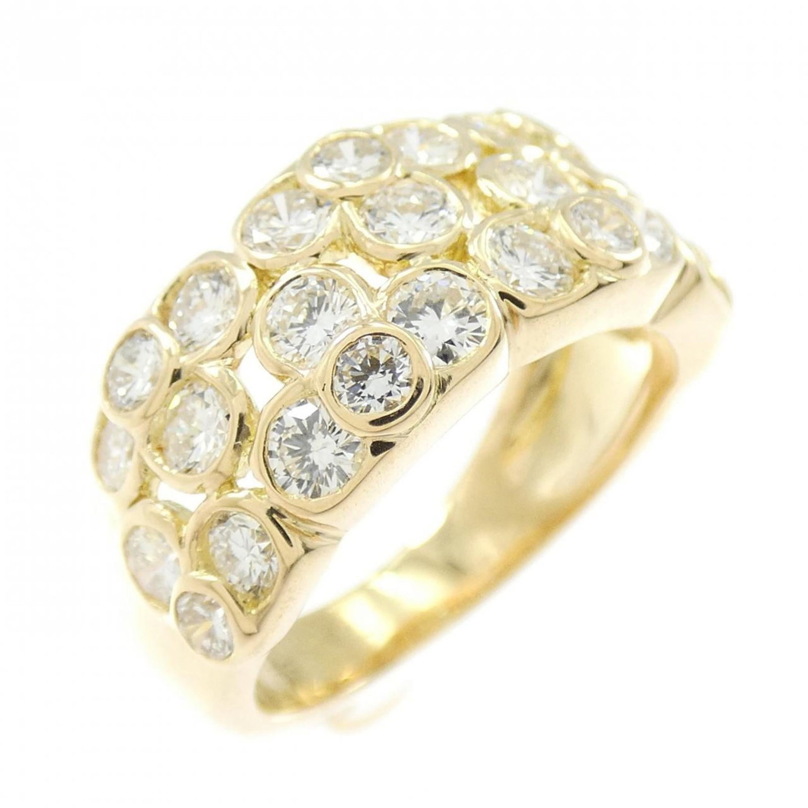 VAN CLEEF & ARPELS Band Ring Yellow Gold (18K): VAN CLEEF & ARPELS Band Ring Yellow Gold (18K) Yellow gold (18K) band ring from Van Cleef & Arpels, featuring a sleek and sophisticated design. This 18K yellow gold band ring is in like new