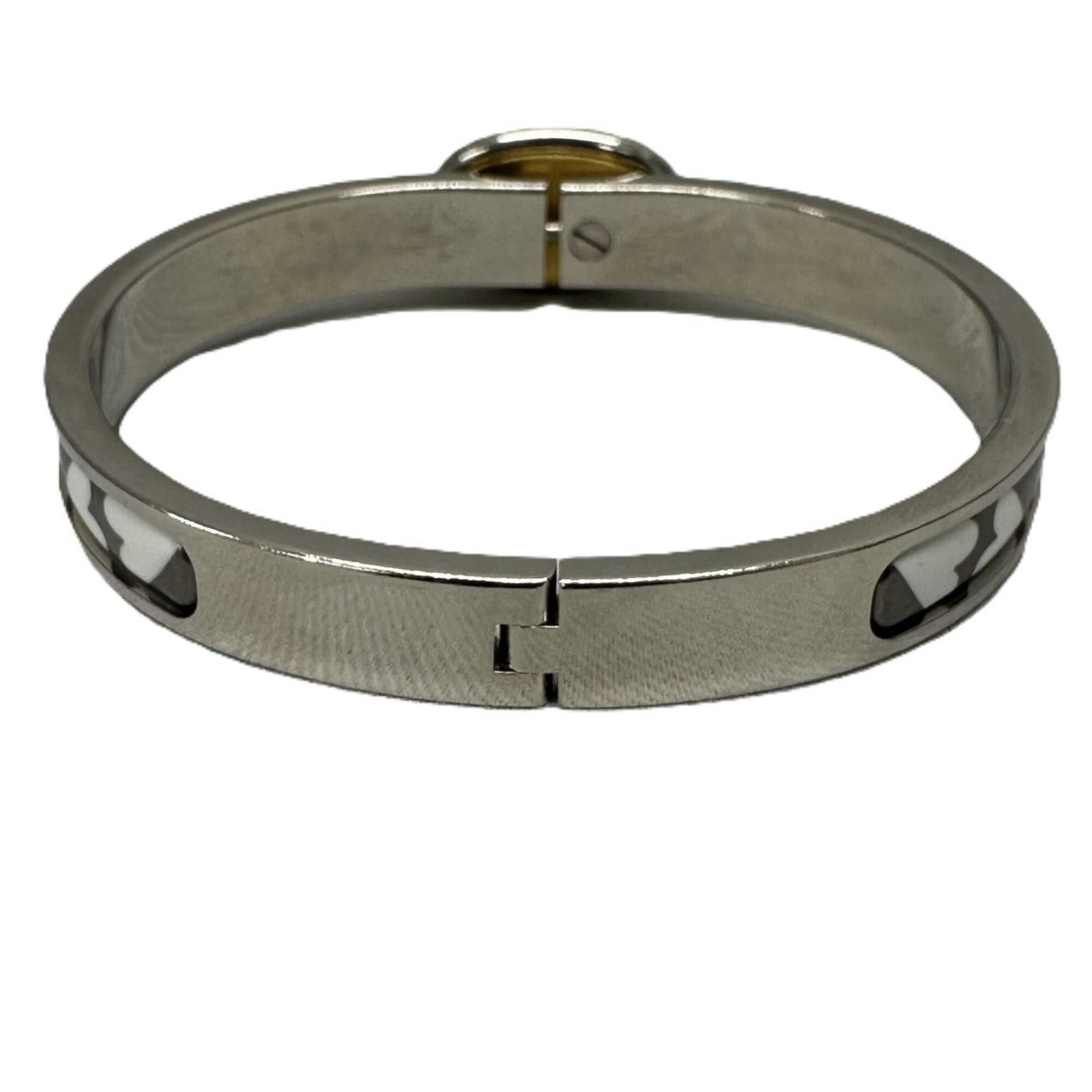 HERMES Bangle Enamel Lacquer Metal - 2