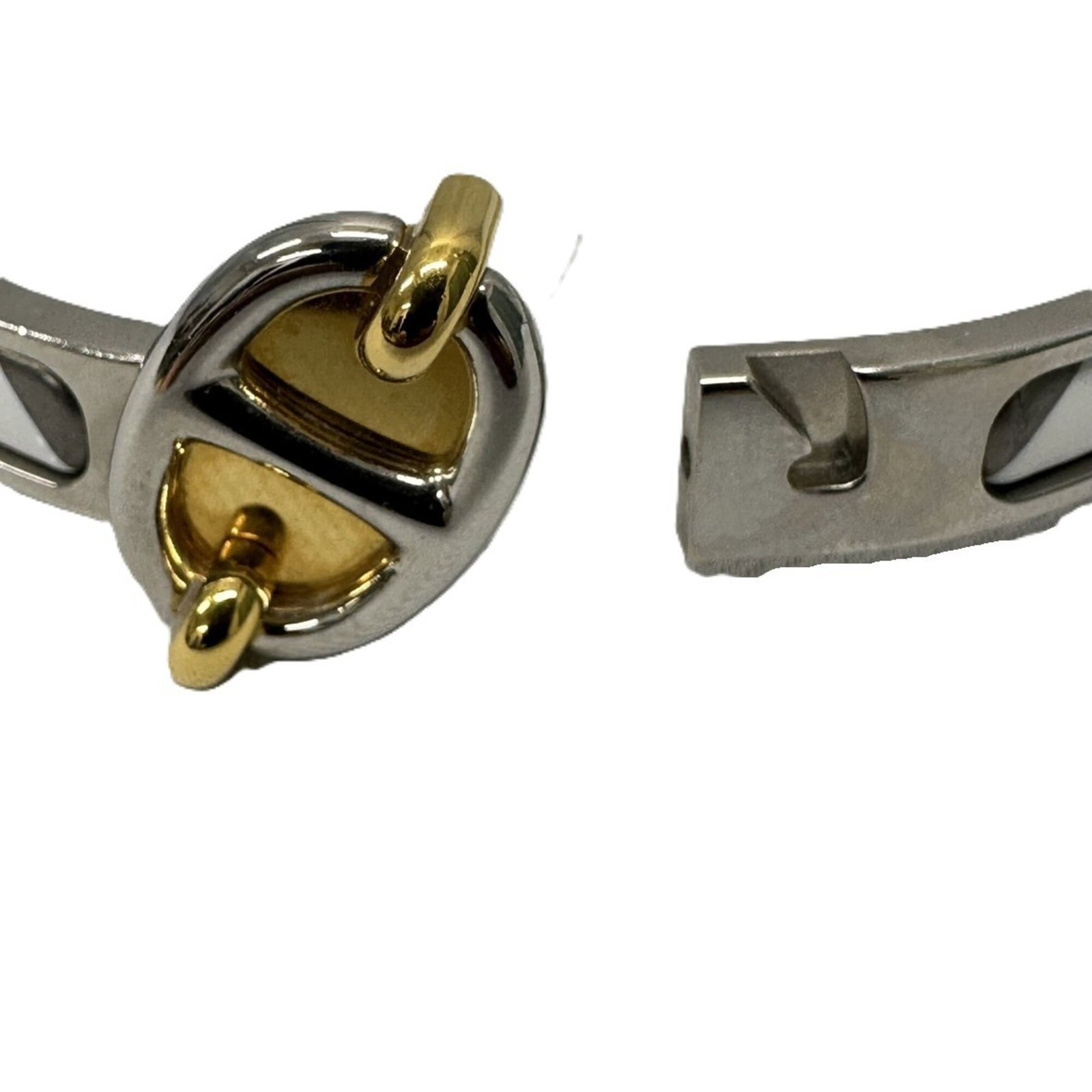 HERMES Bangle Enamel Lacquer Metal - 6