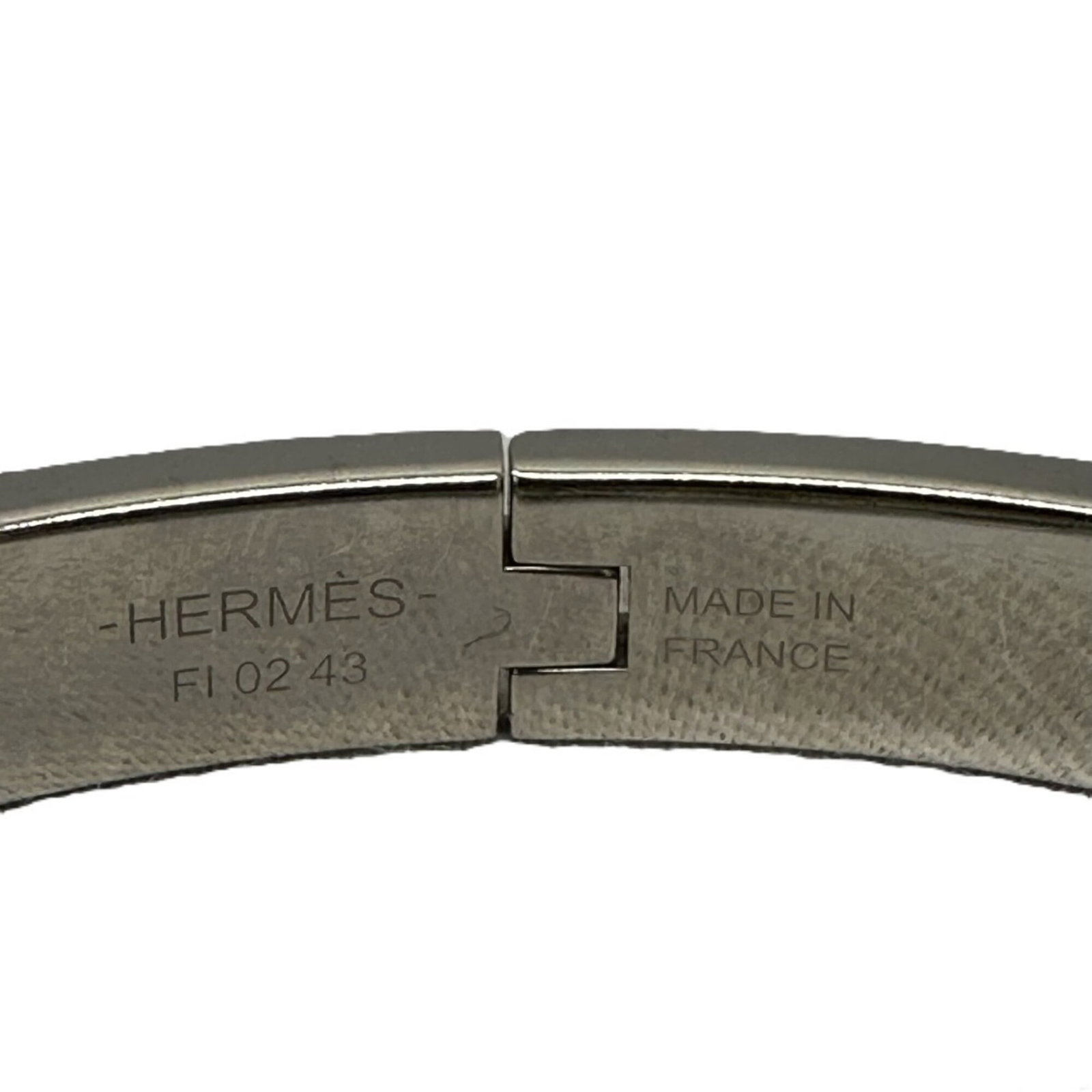 HERMES Bangle Enamel Lacquer Metal - 8