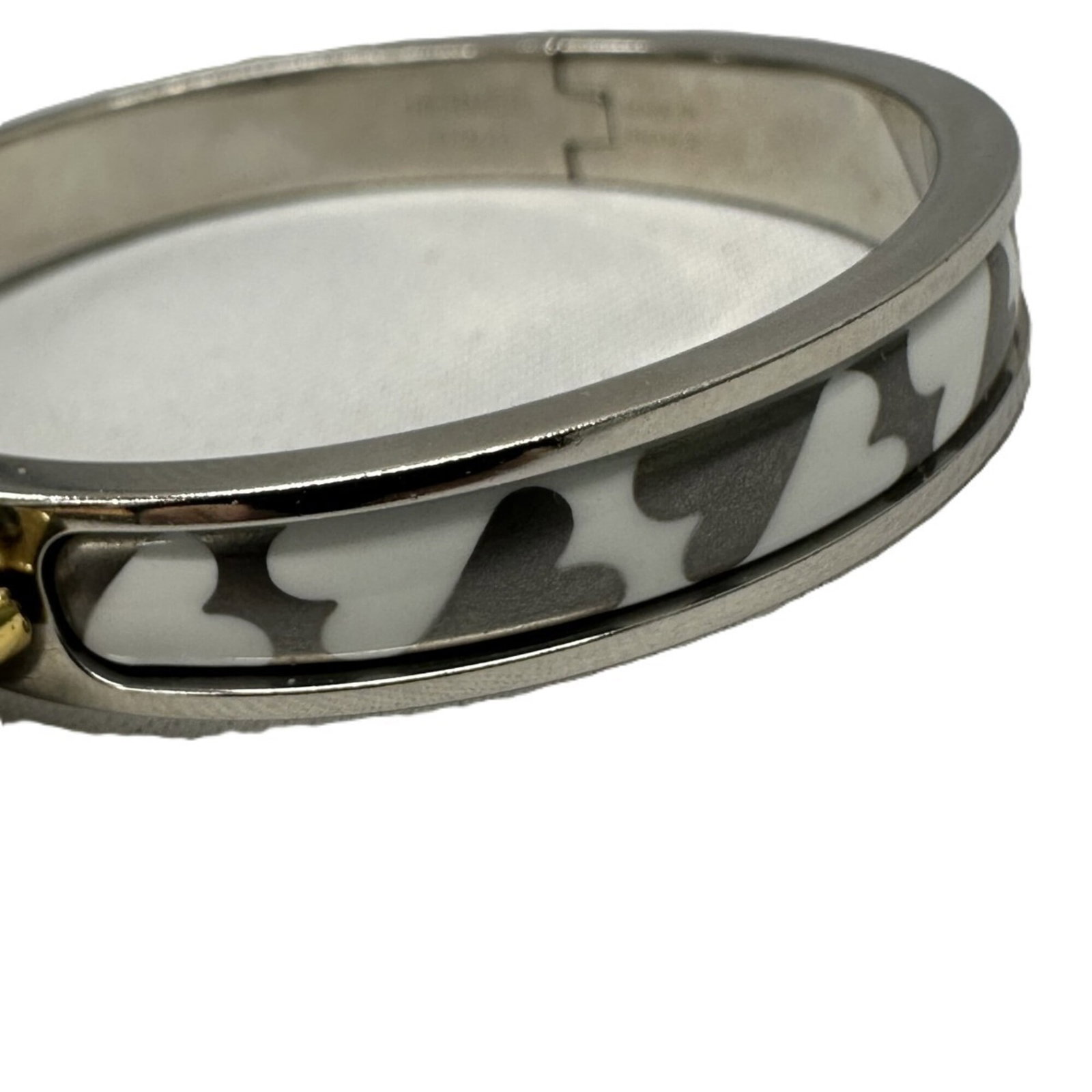 HERMES Bangle Enamel Lacquer Metal - 9